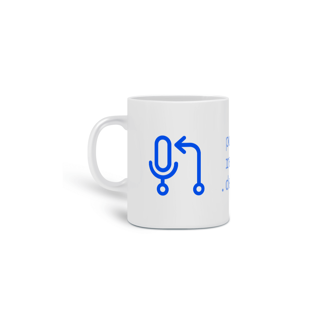 Nome do produto: pullrecast.dev caneca