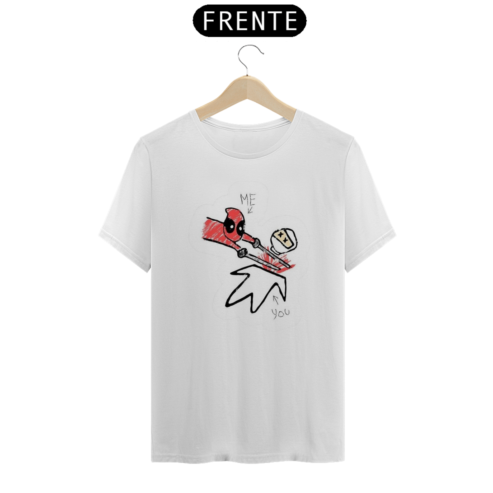 Nome do produto: Camisa Deadpool