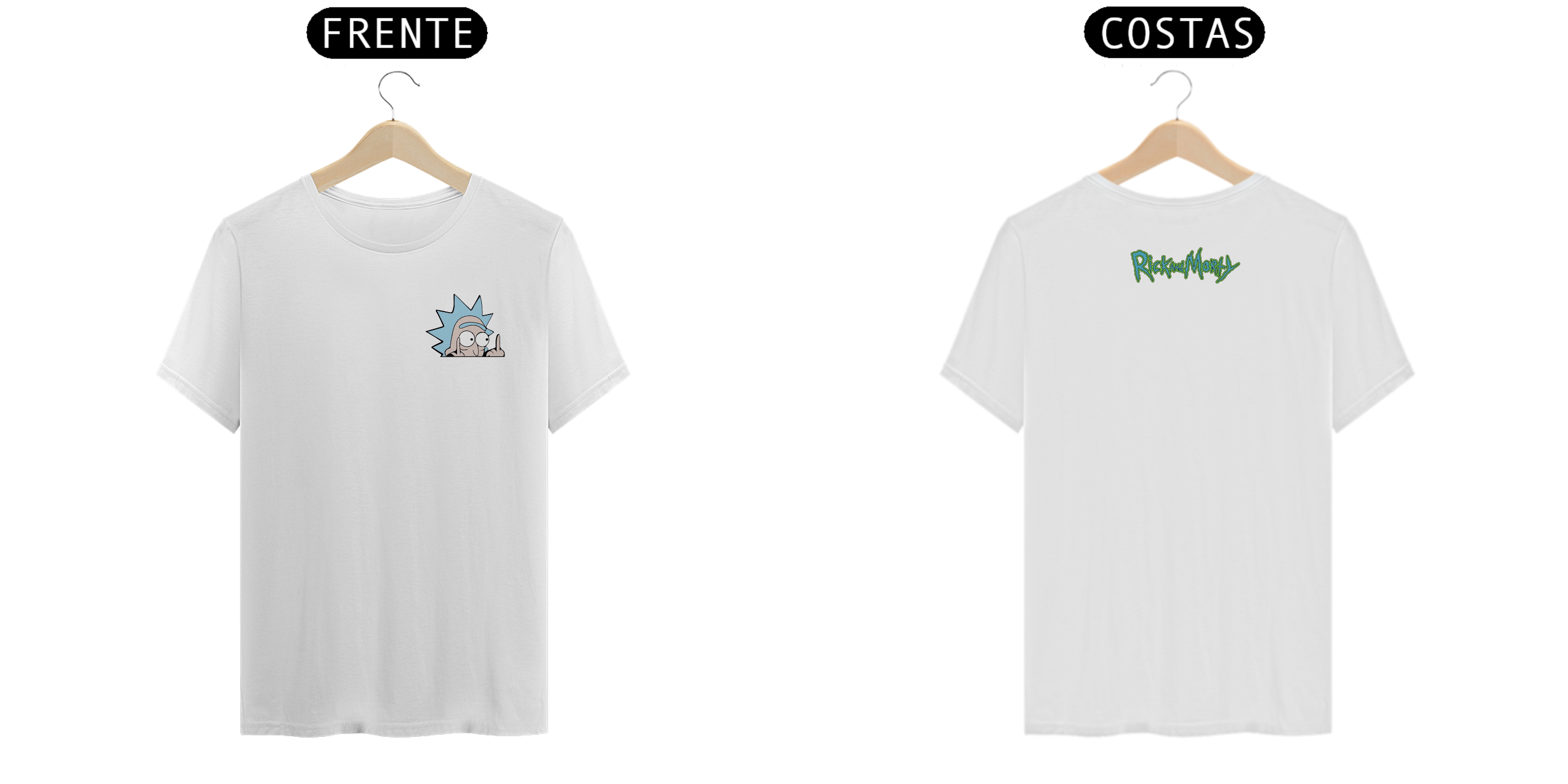Nome do produto: Camisa Rick and Morty