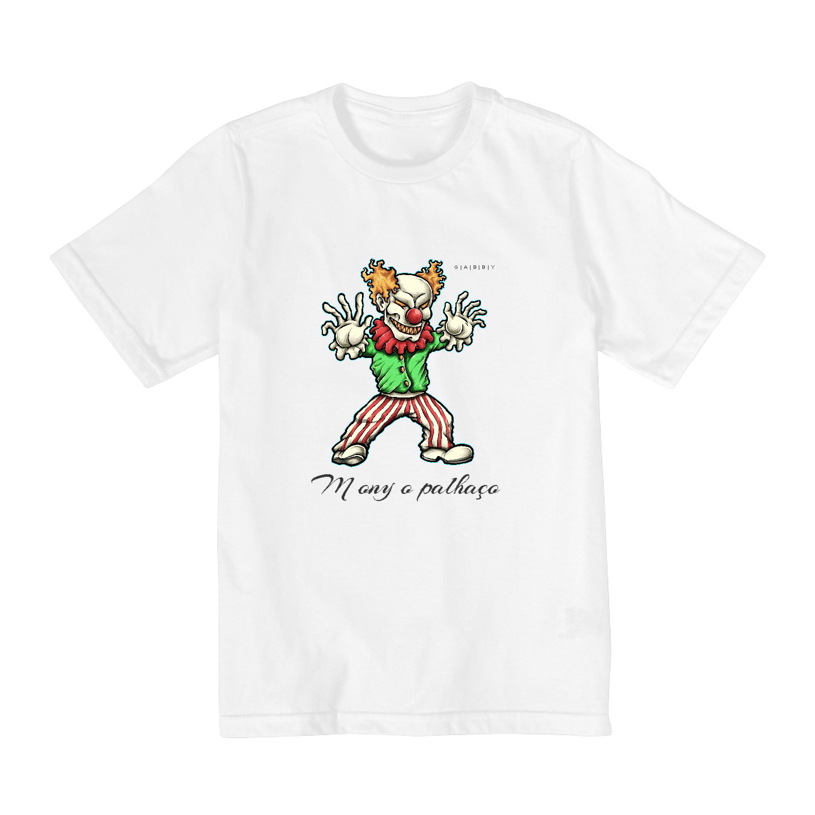 Nome do produto: Camiseta infantil Many o Palhaço