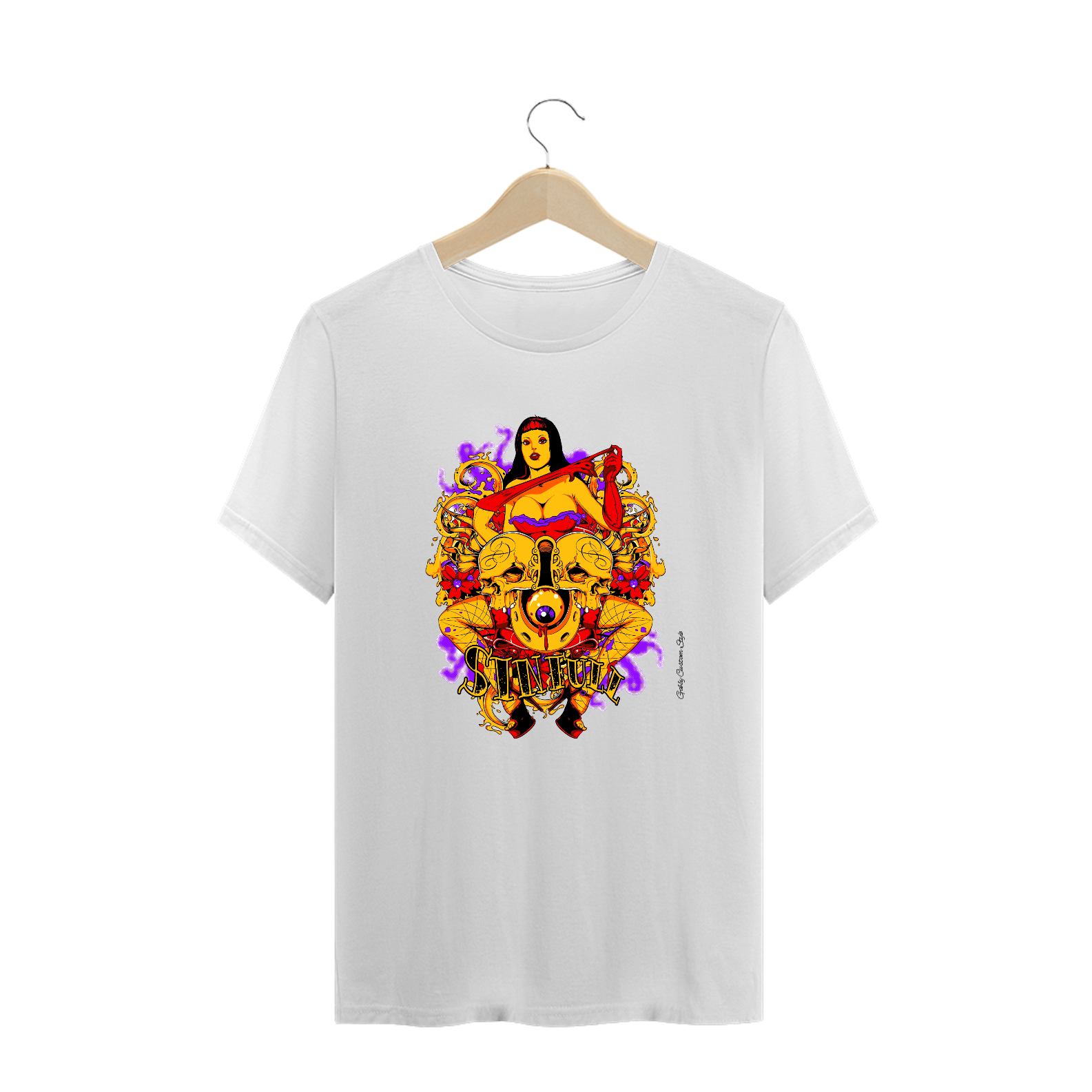 Nome do produto: Camiseta Masculina Sin Full