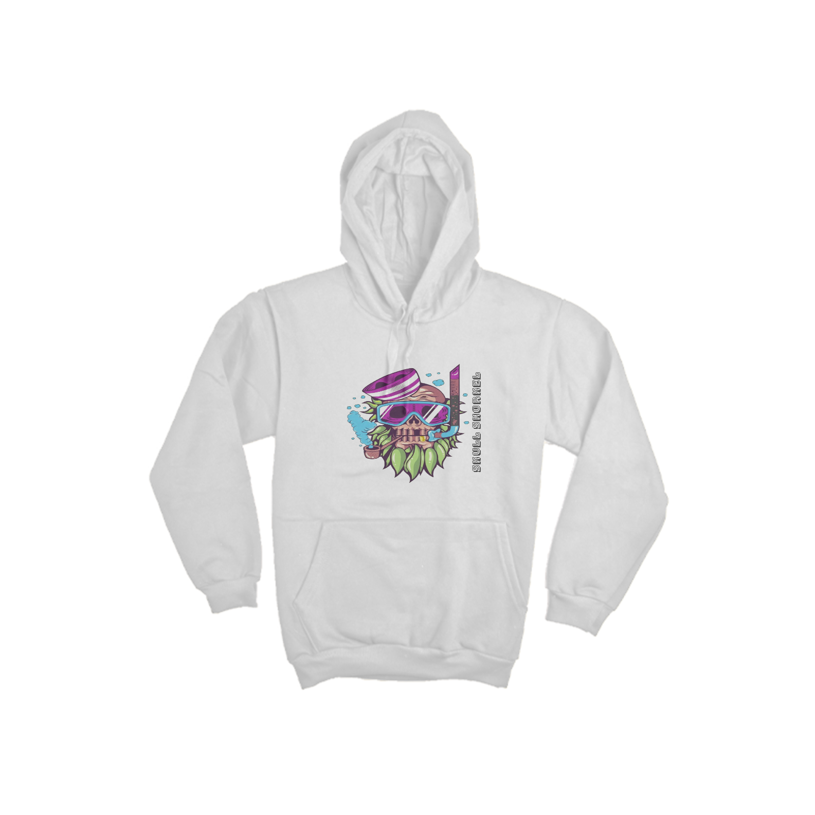 Nome do produto: Blusa Canguru Skull Snorkel