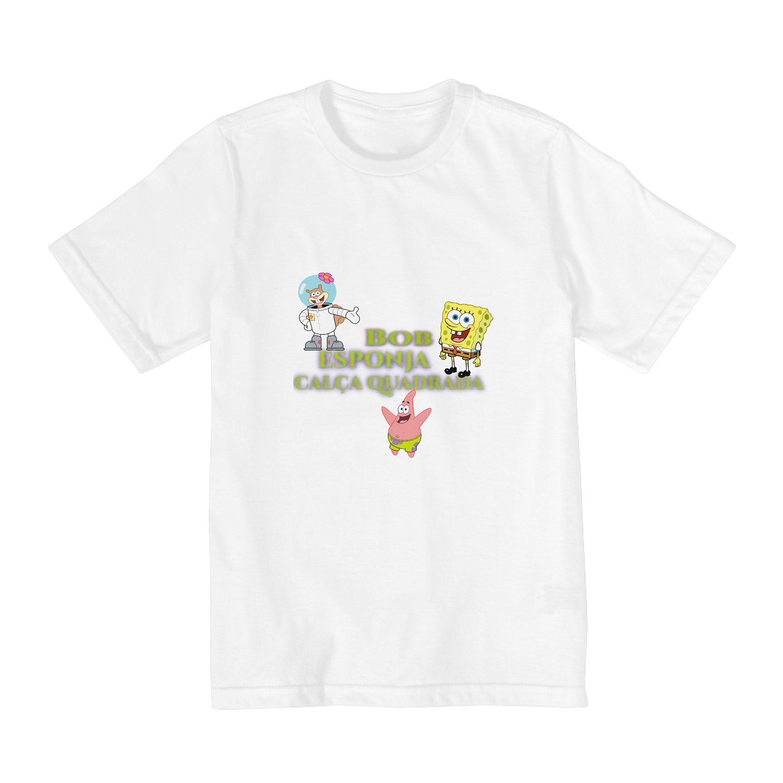 Nome do produto: Bob esponja calça quadrada