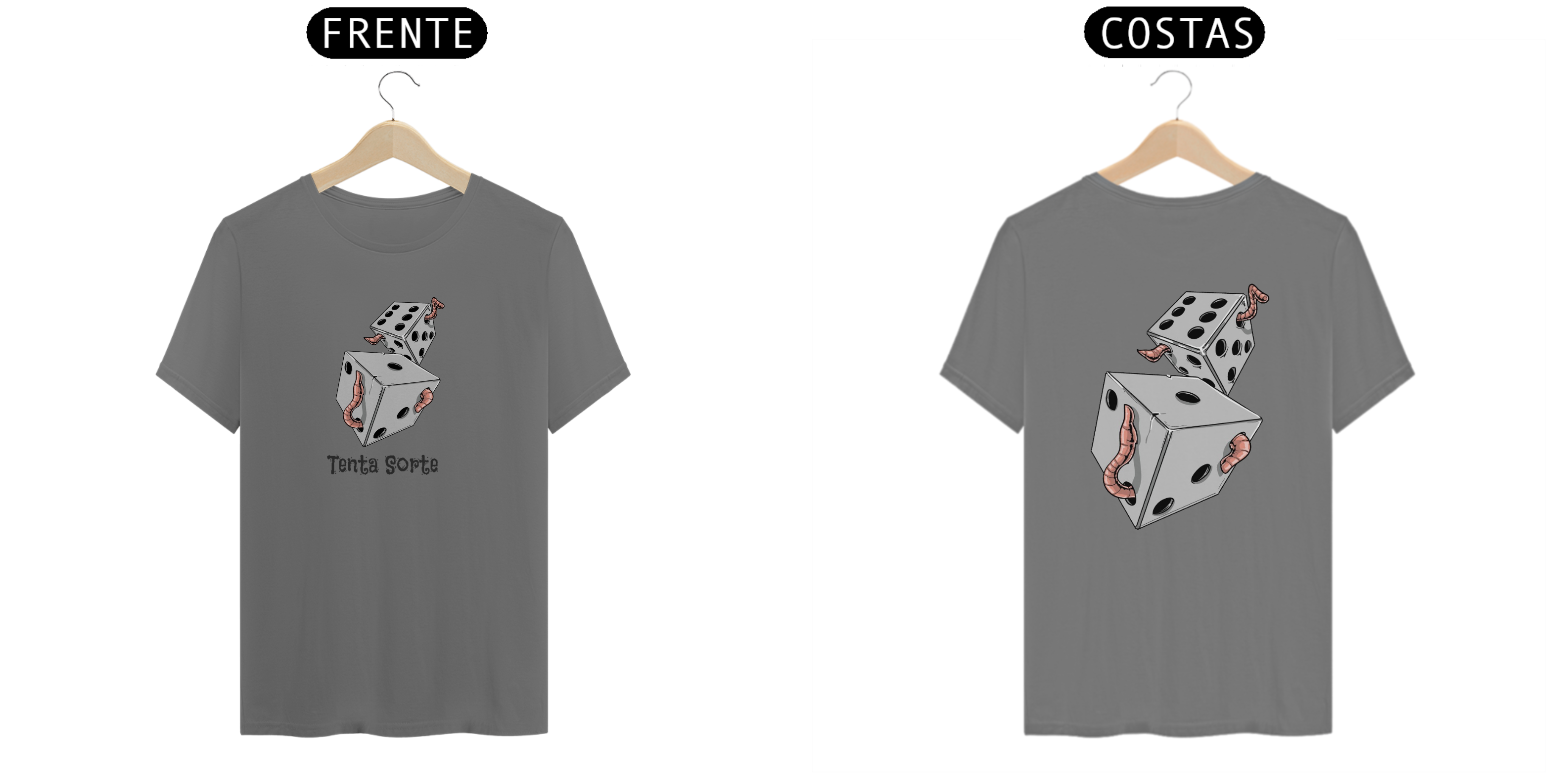 Nome do produto: Camisete Tenta Sorte 