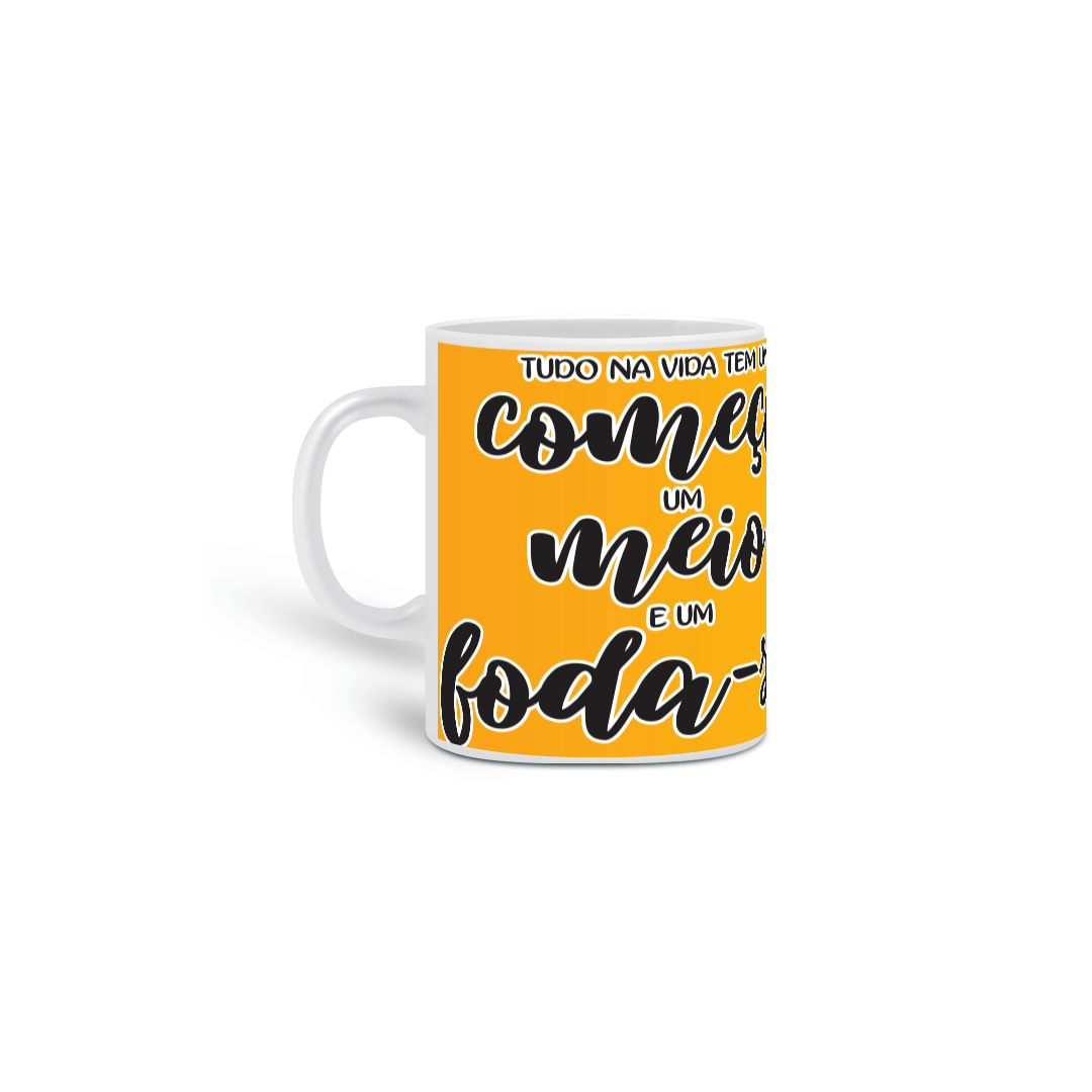 Nome do produto: Caneca Fdo Engraçada