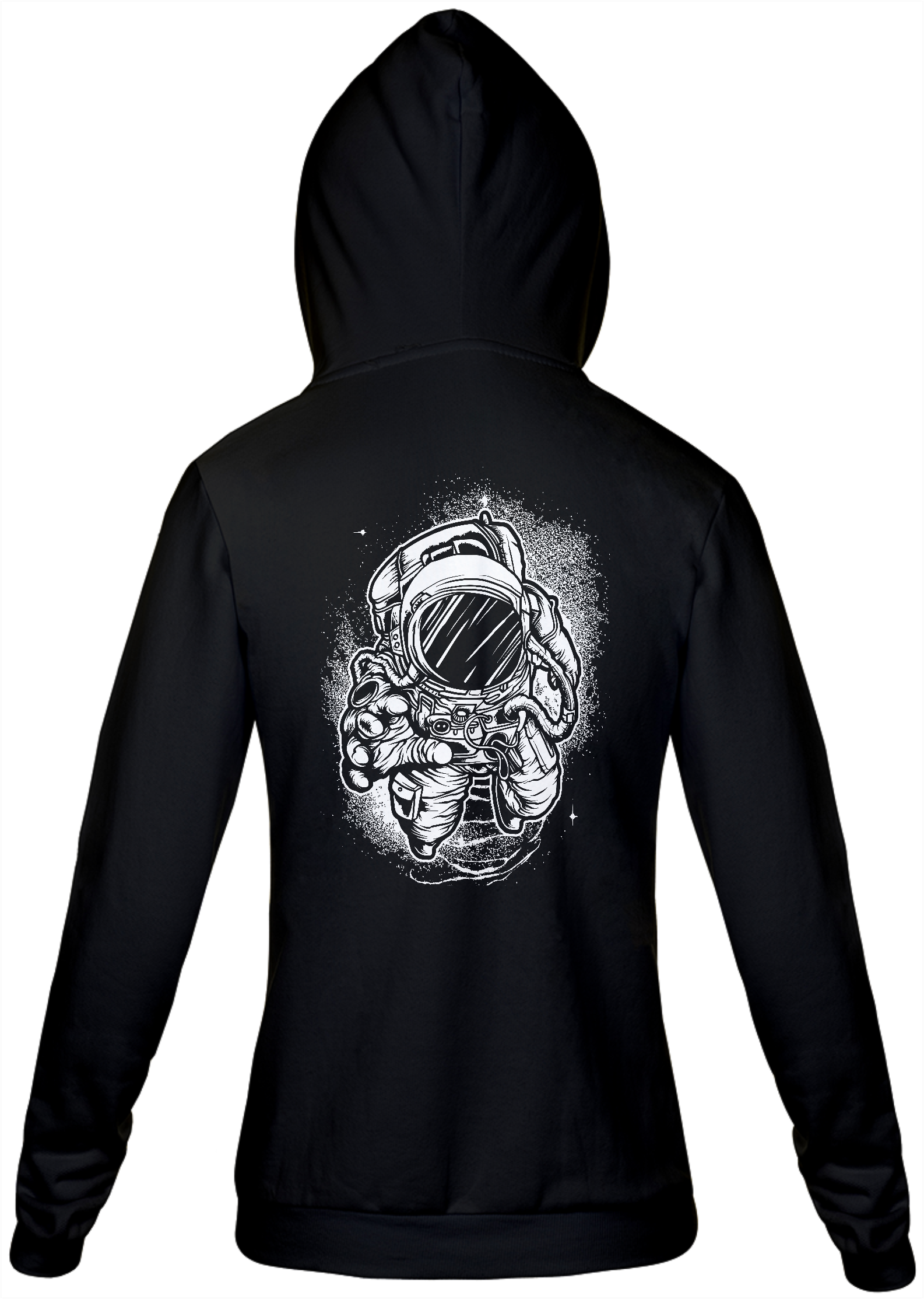 Nome do produto: Blusa Moda Galáctica Com Zíper 