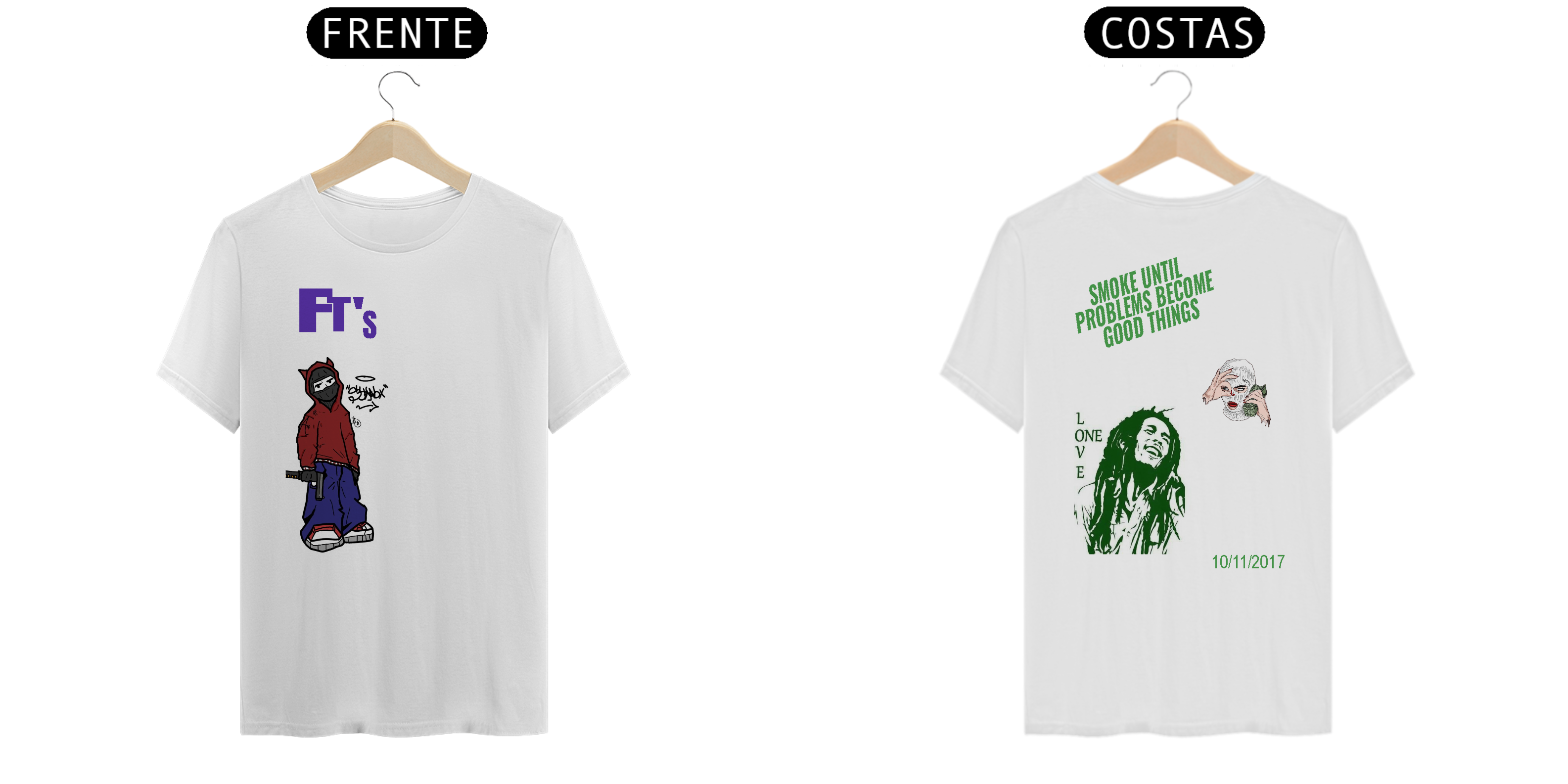 Nome do produto: BOB MARLEY vibes..