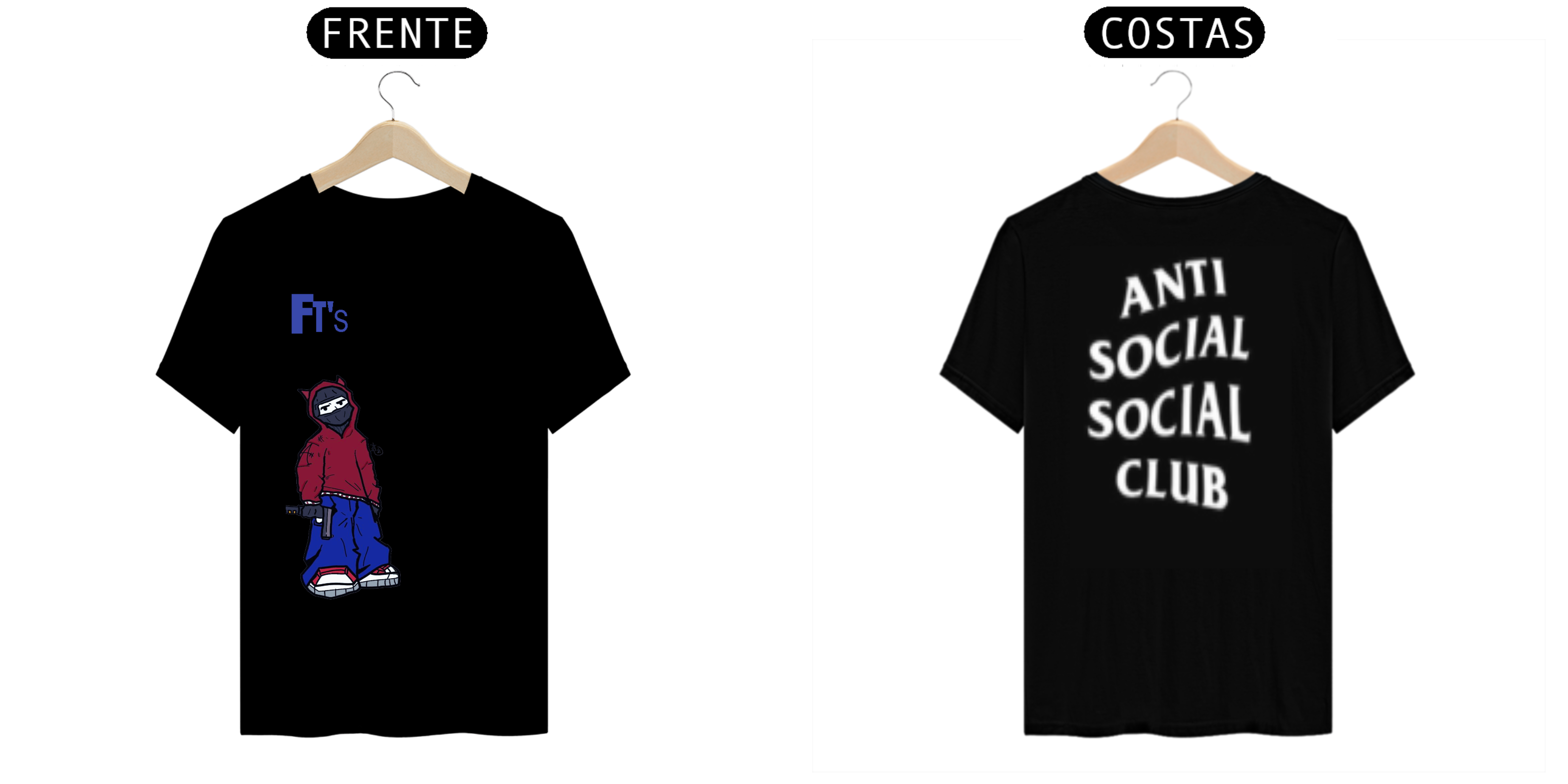 Nome do produto: Anti Social Club colab.