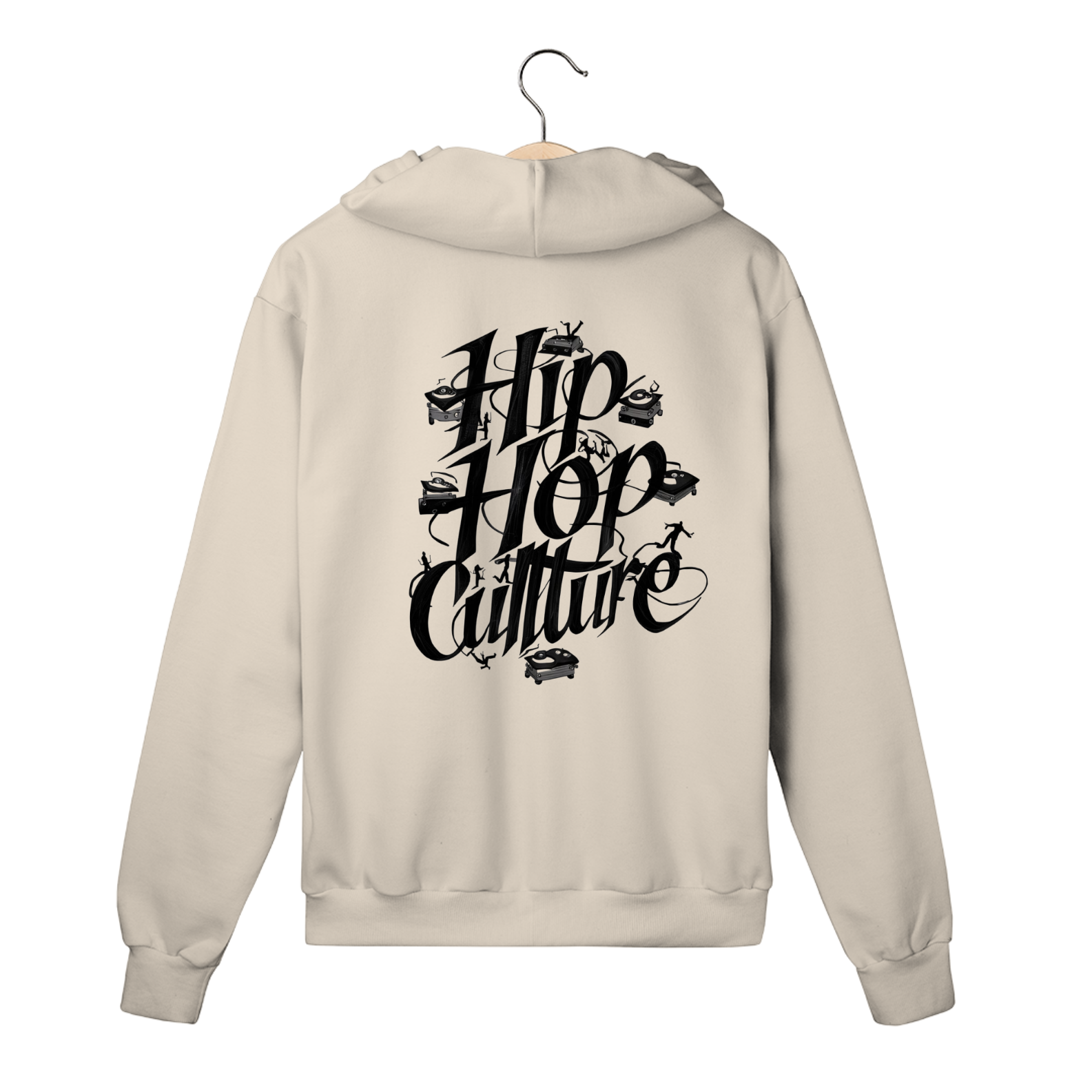 Moletom com zíper Hip Hop Culture