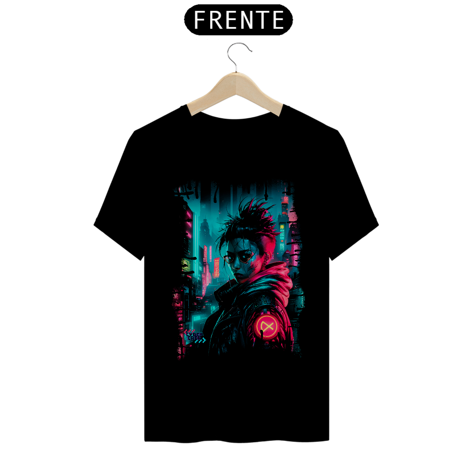 Camiseta Cyber Styles - Estilo Futurista e Cyberpunk