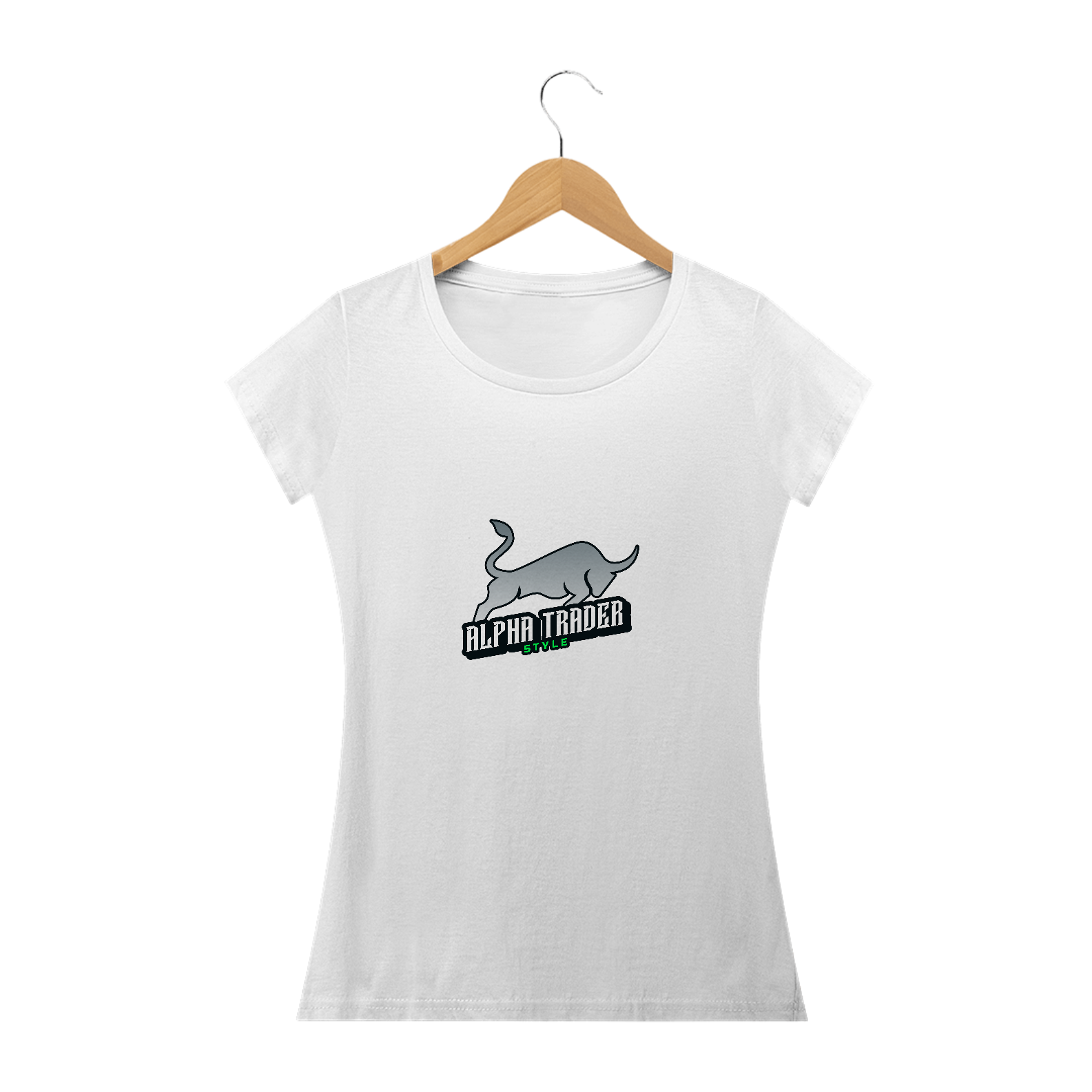 Nome do produto: Camiseta Fem Alpha Trader