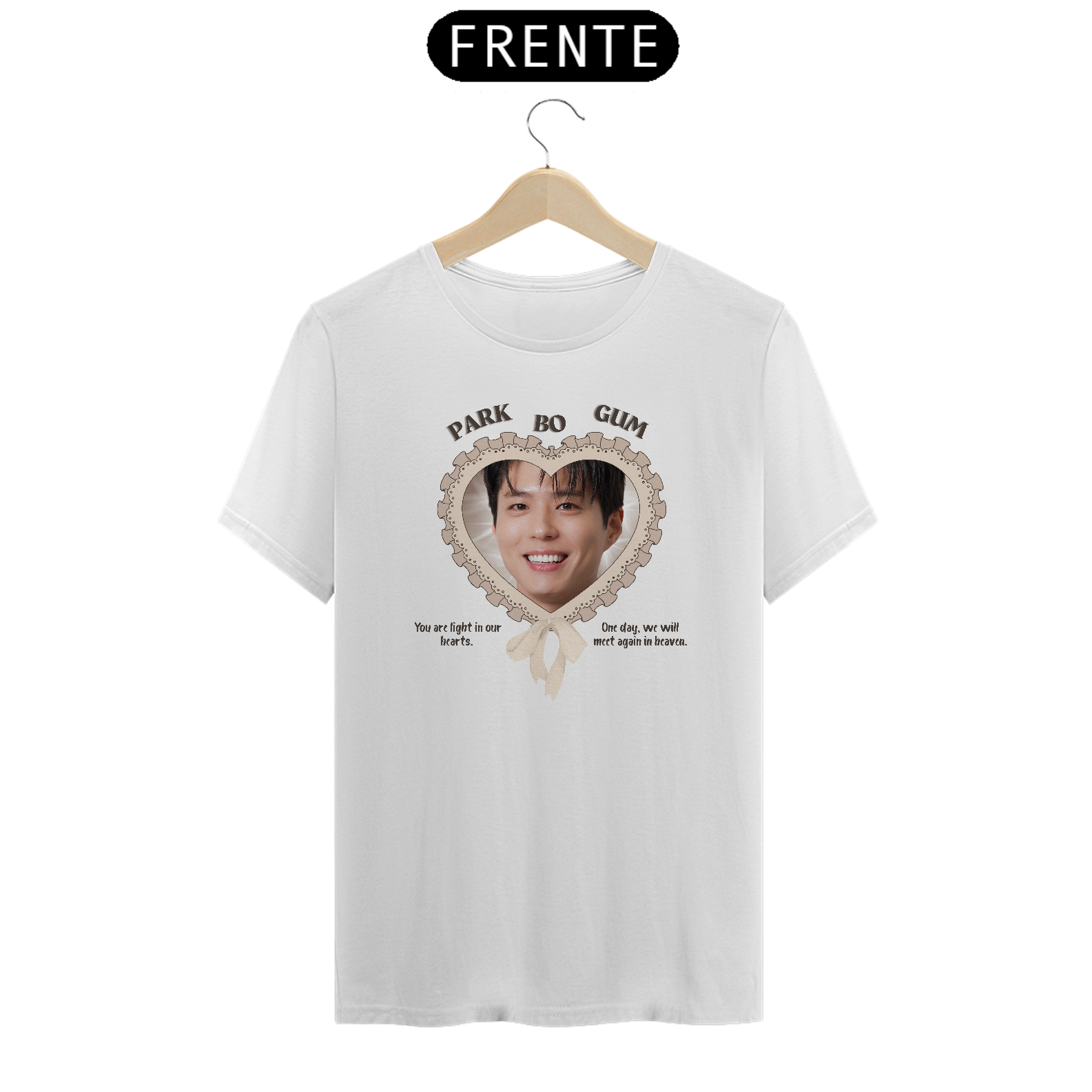 Nome do produto: Park Bo Gum - You are light in our hearts...