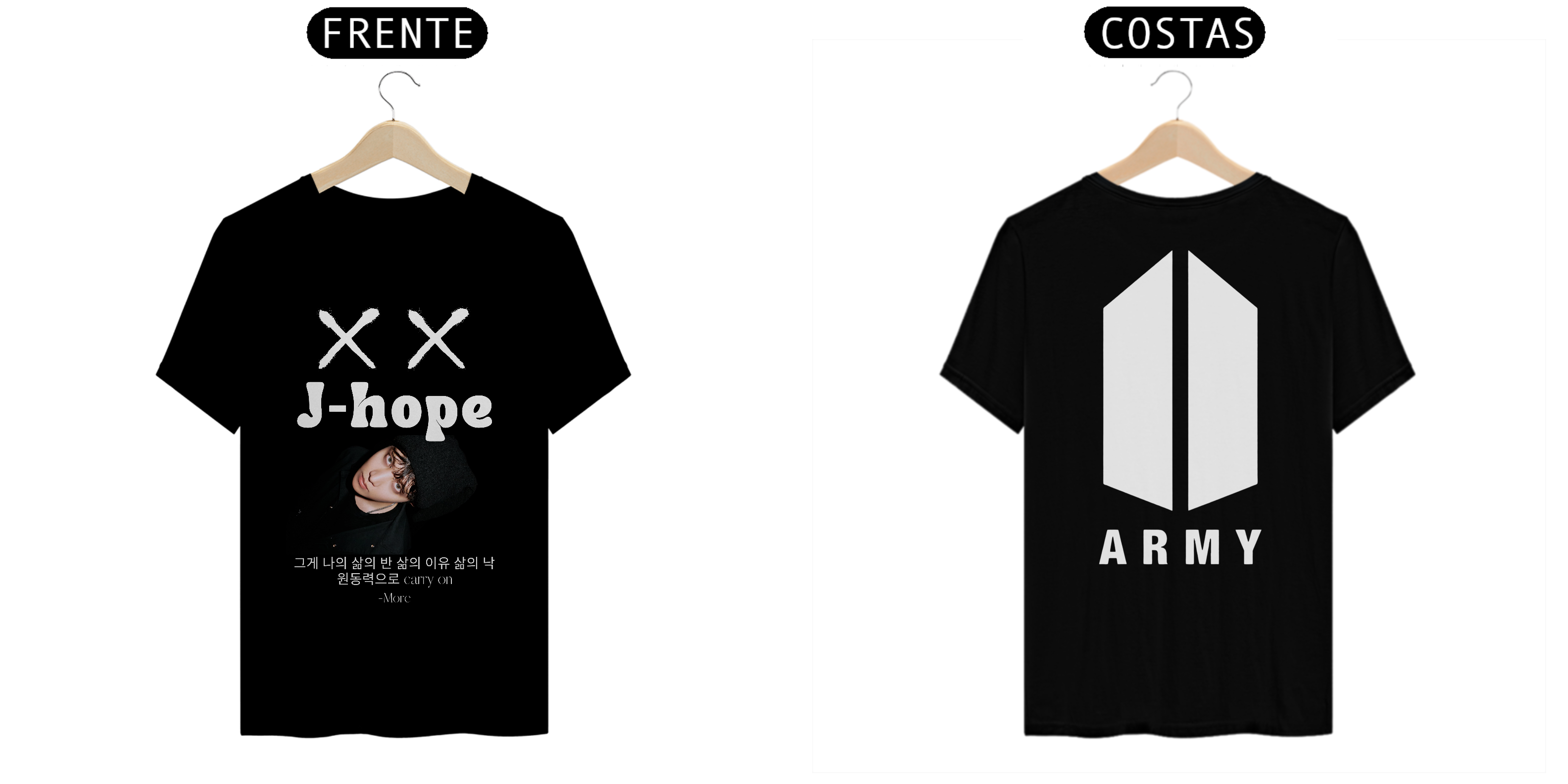 Nome do produto: J-hope - Frente e Costas