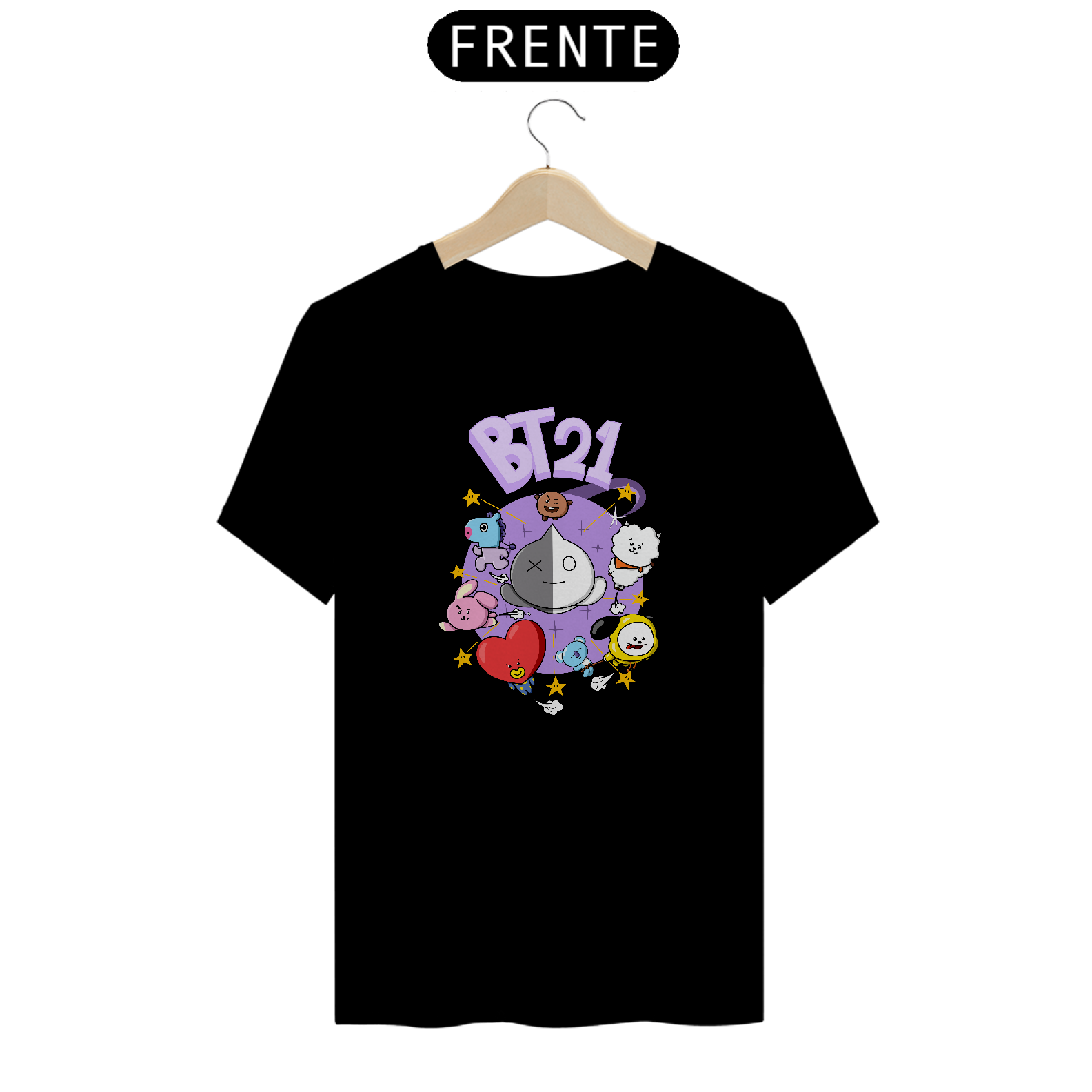 Nome do produto: T-shirt - BT21