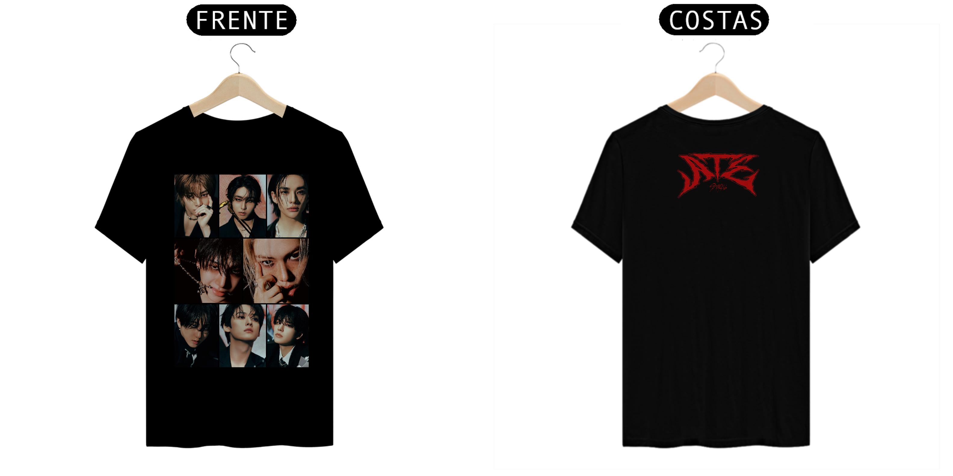 Nome do produto: T-shirt - STRAY KIDS