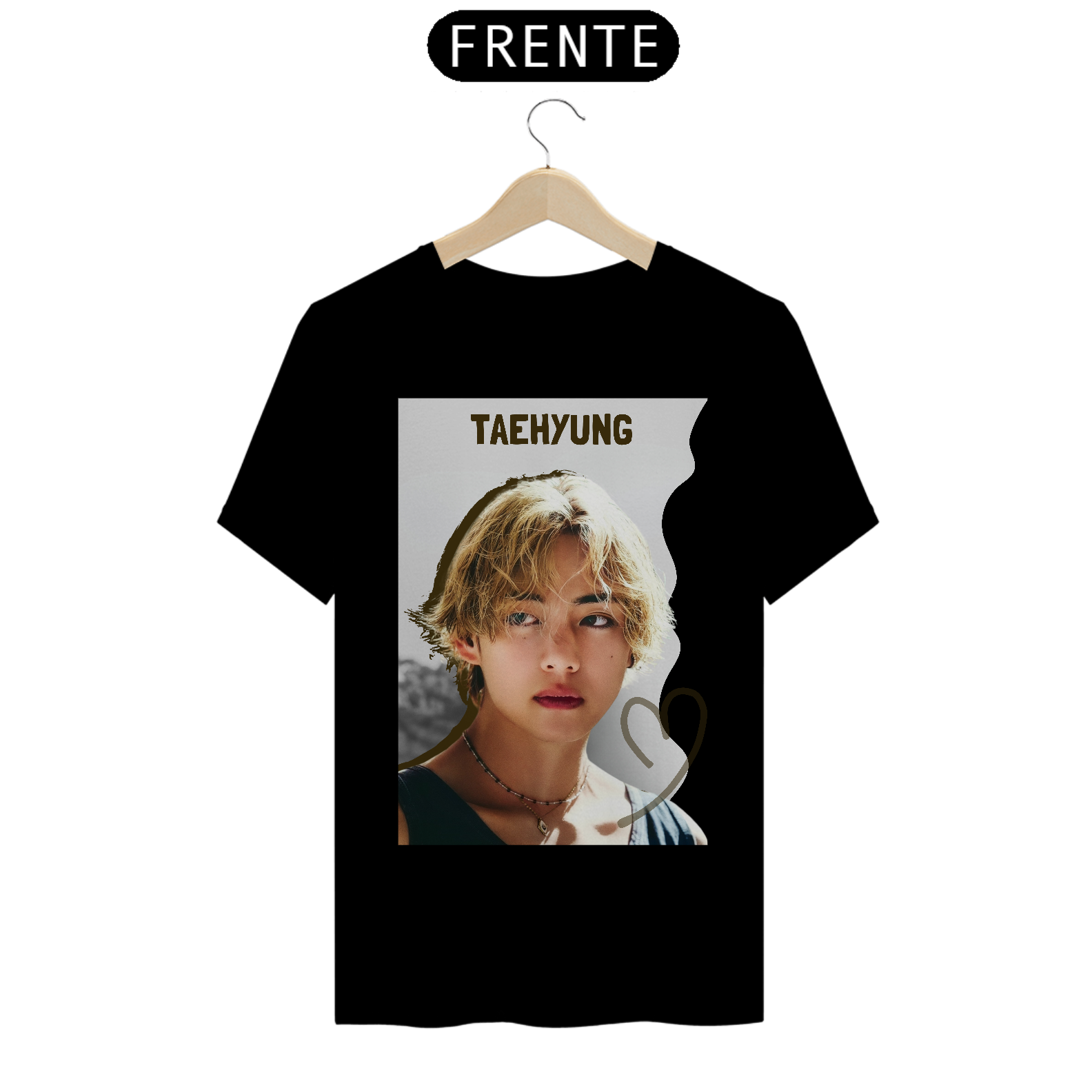 Nome do produto: T-shirt - TAEHYUNG