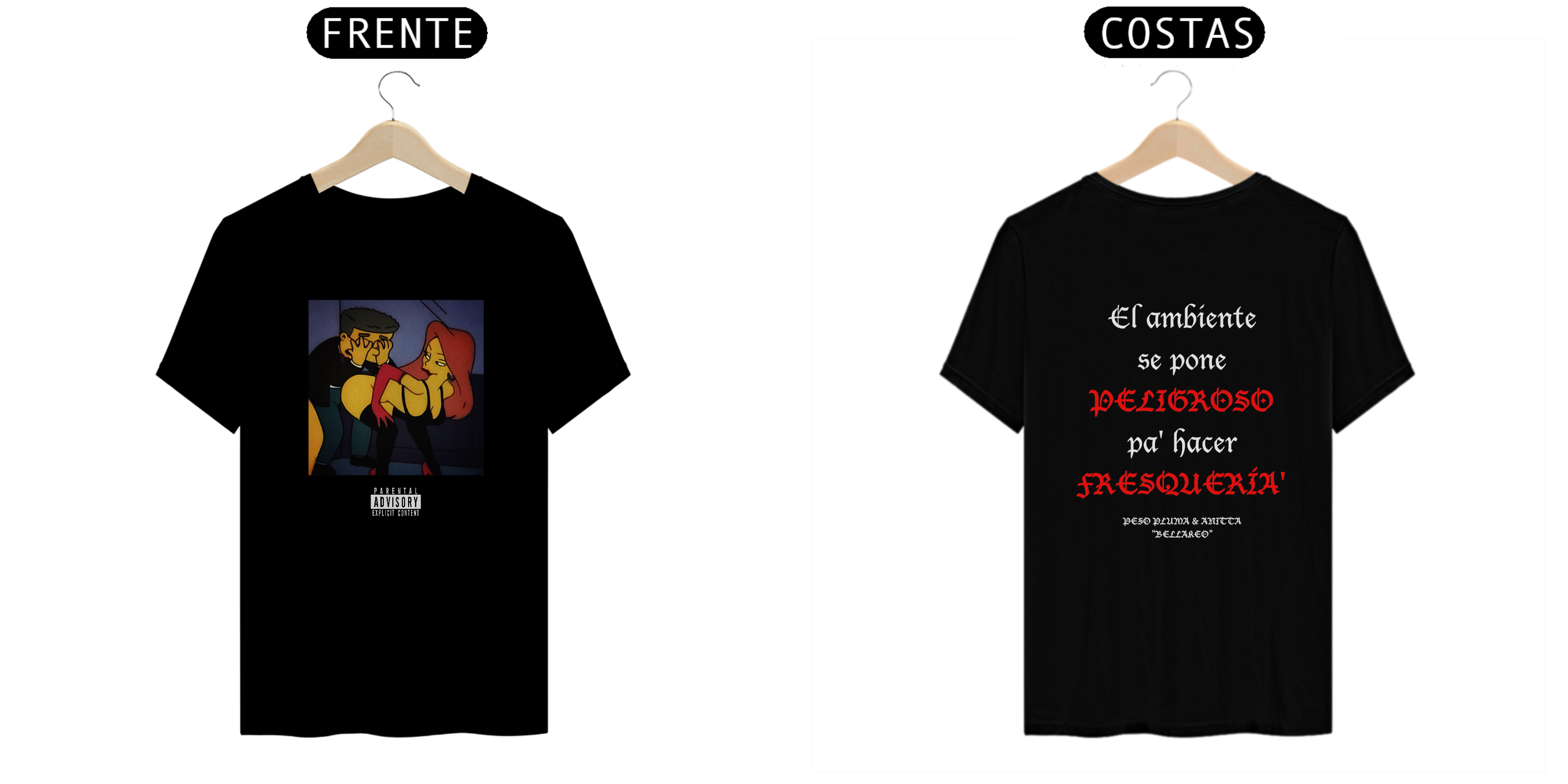 Nome do produto: CAMISETA BELLAKEO INSPIRED (FRENTE E VERSO)