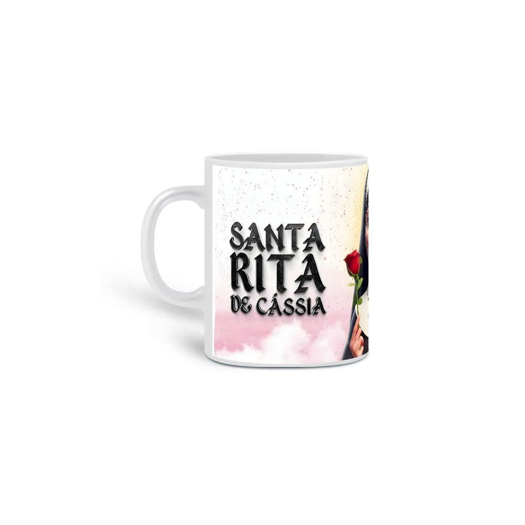 Caneca Santa Rita de Cássia