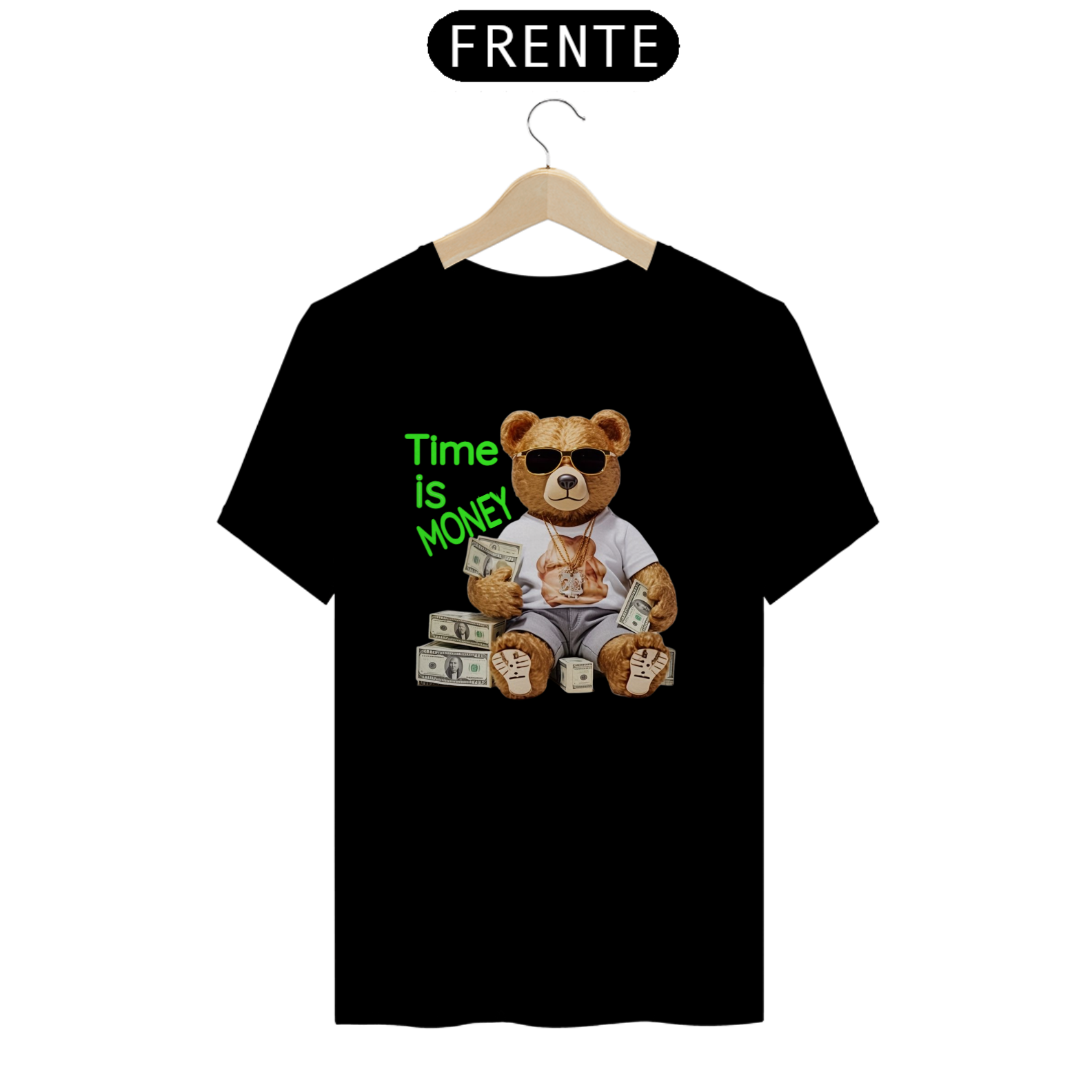 Nome do produto: T-Shirt TIME IS MONEY