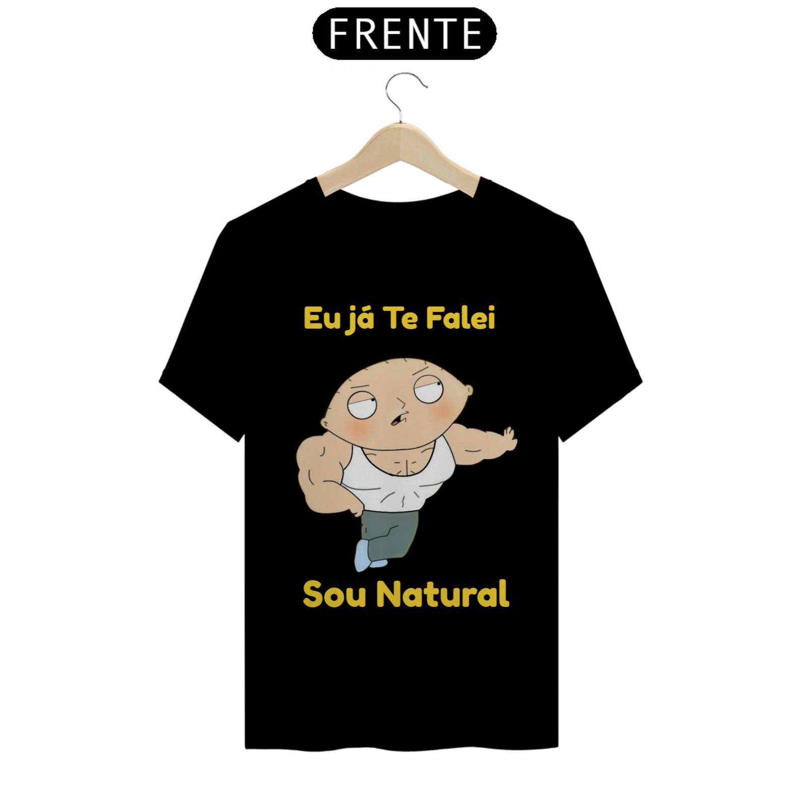 Nome do produto: Sou Natural / Preta