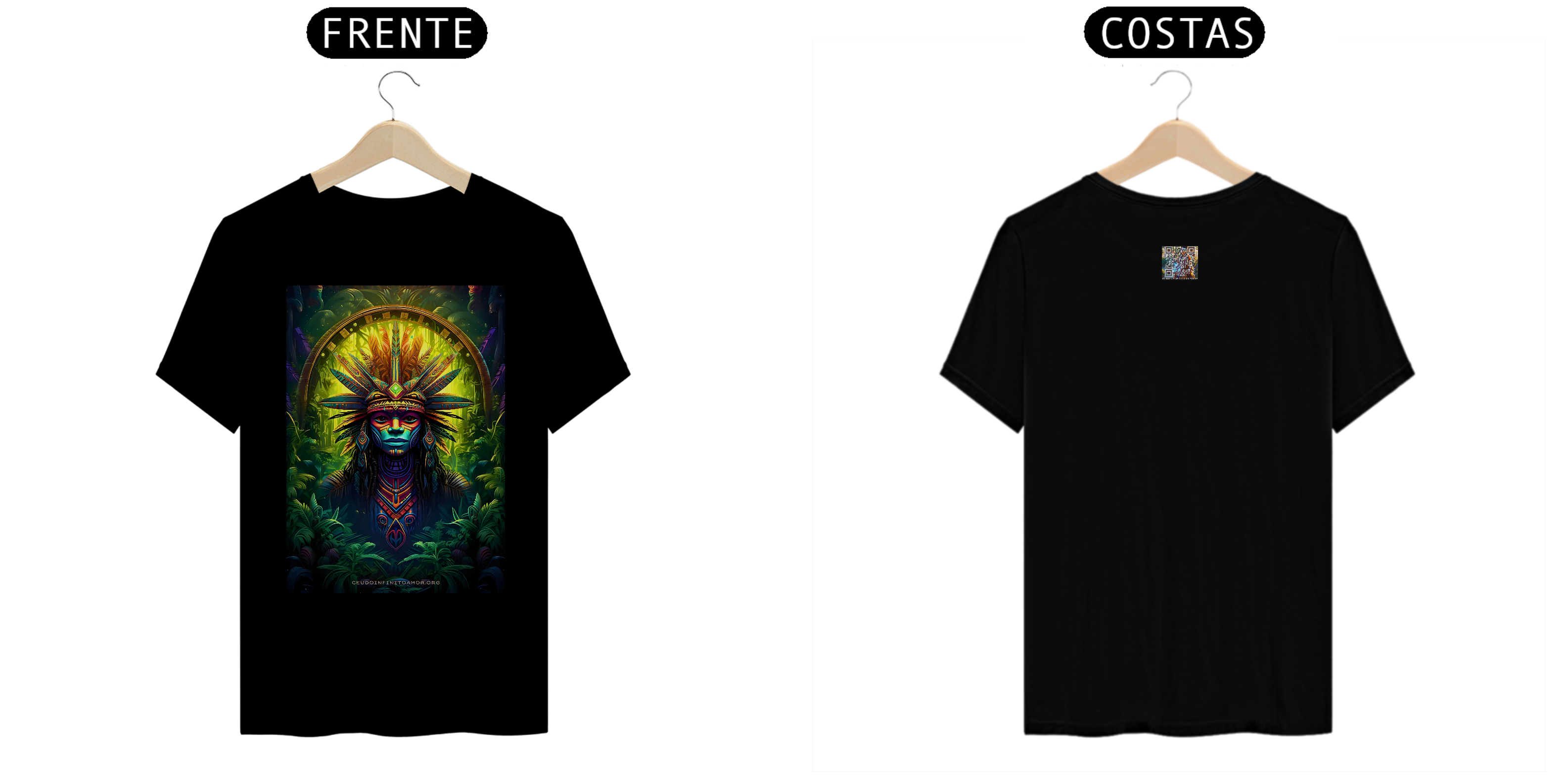 Nome do produto: Camiseta Xamânica Índio | FORÇA do RAPÉ 2