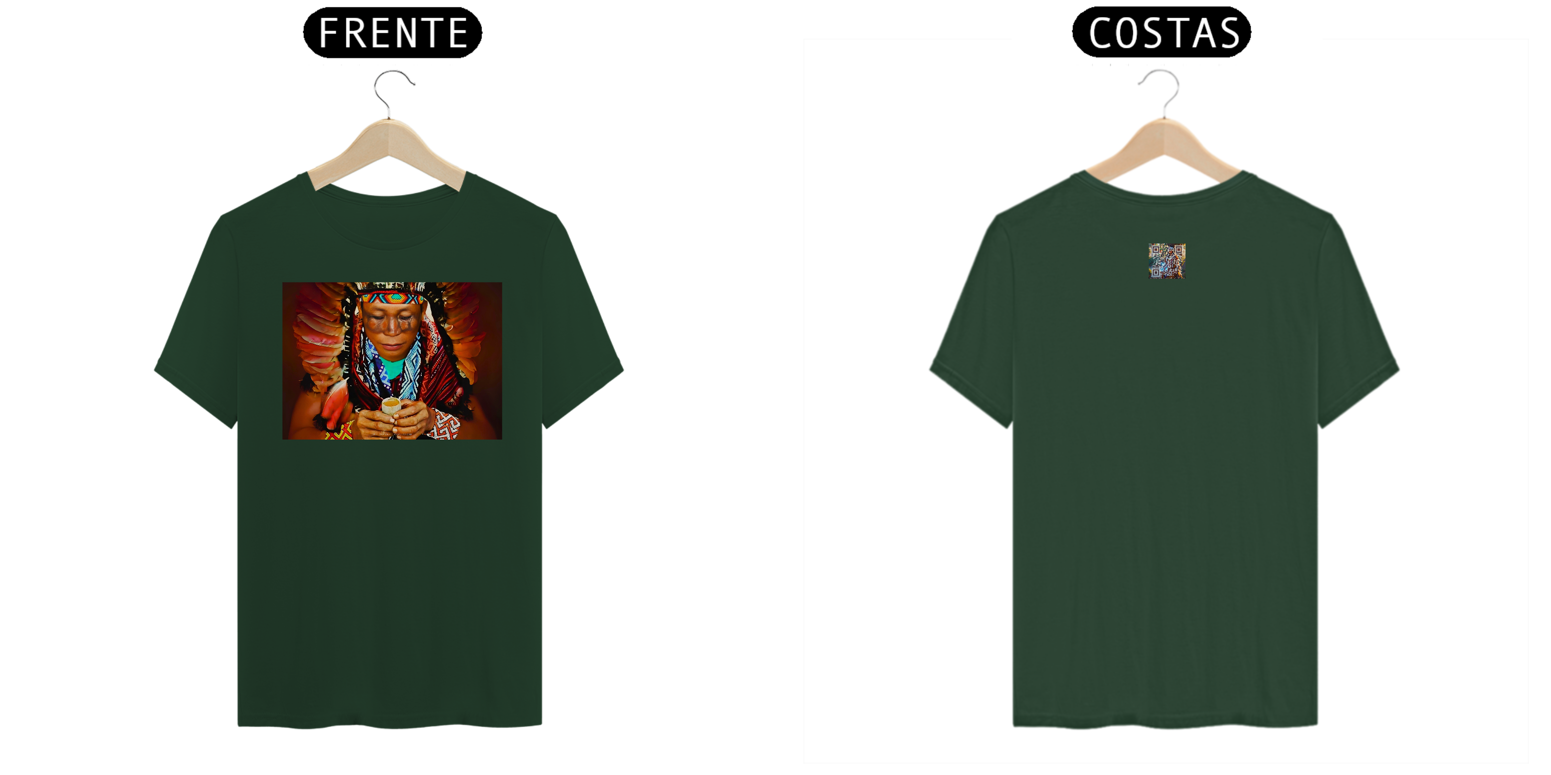 Nome do produto: Camiseta Ayahuasca | O ÍNDIO QUE EXISTE EM MIM