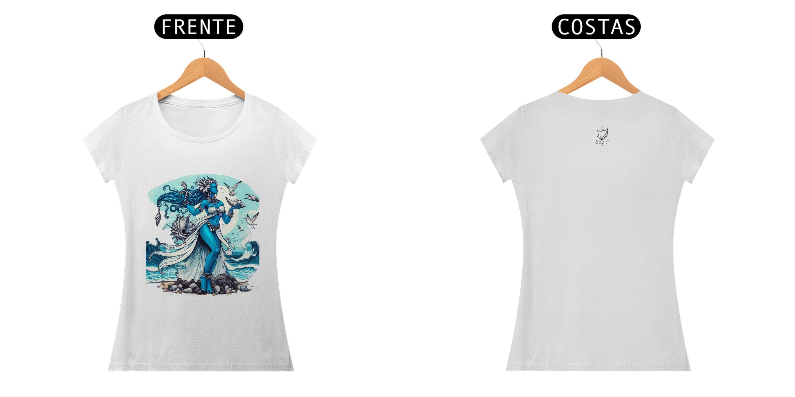 Nome do produto: Camiseta Iemanjá