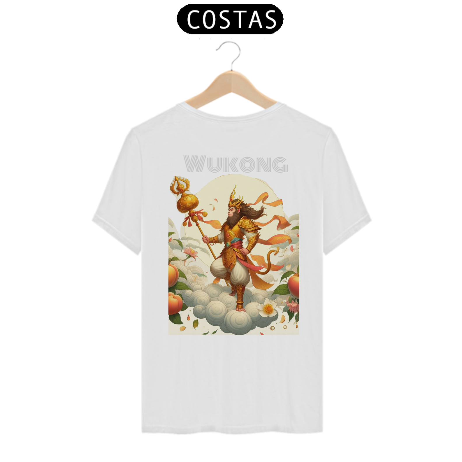 Nome do produto: Camiseta Deus macaco Wukong