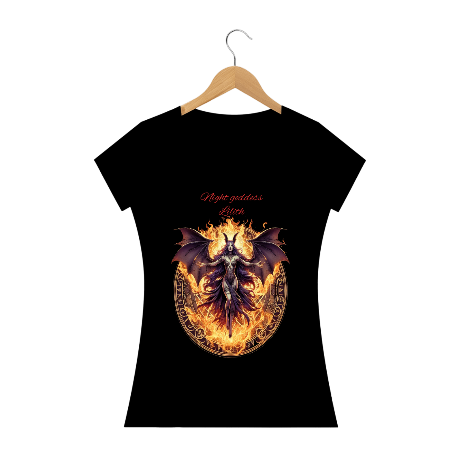 Nome do produto: Camiseta Feminina Lilith