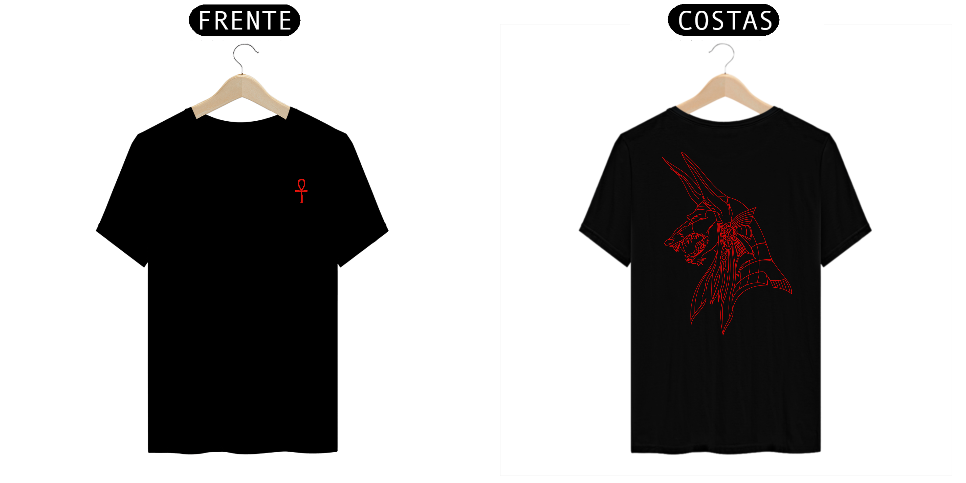 Nome do produto: Camiseta Anúbis