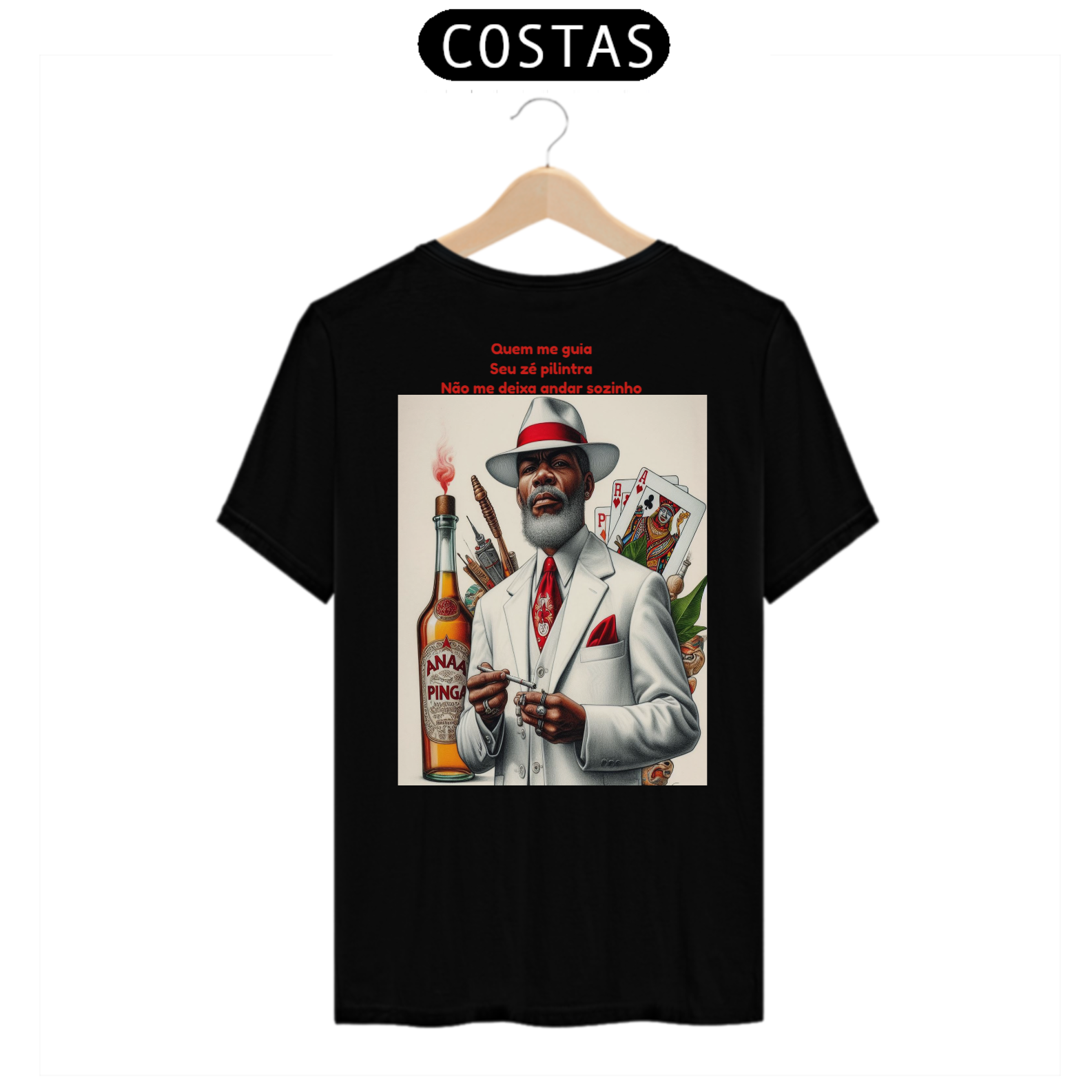 Nome do produto: Camiseta Ze Pilintra