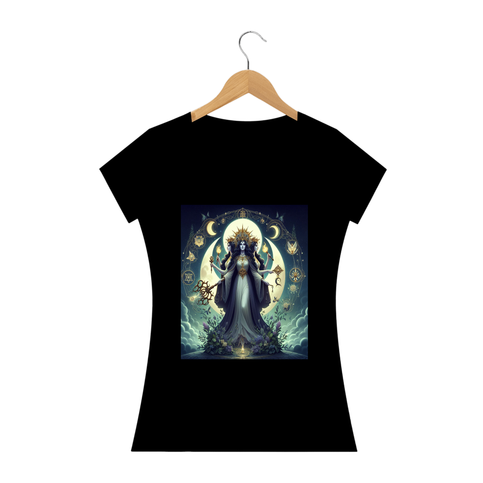 Nome do produto: Camiseta Feminina Hecate