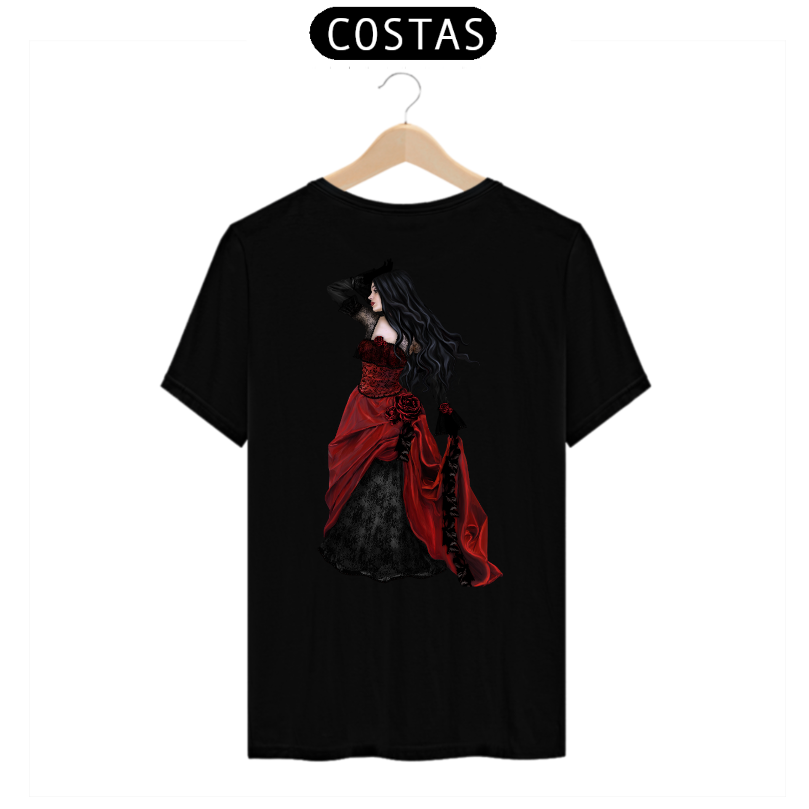 Nome do produto: Camiseta Pombo Gira