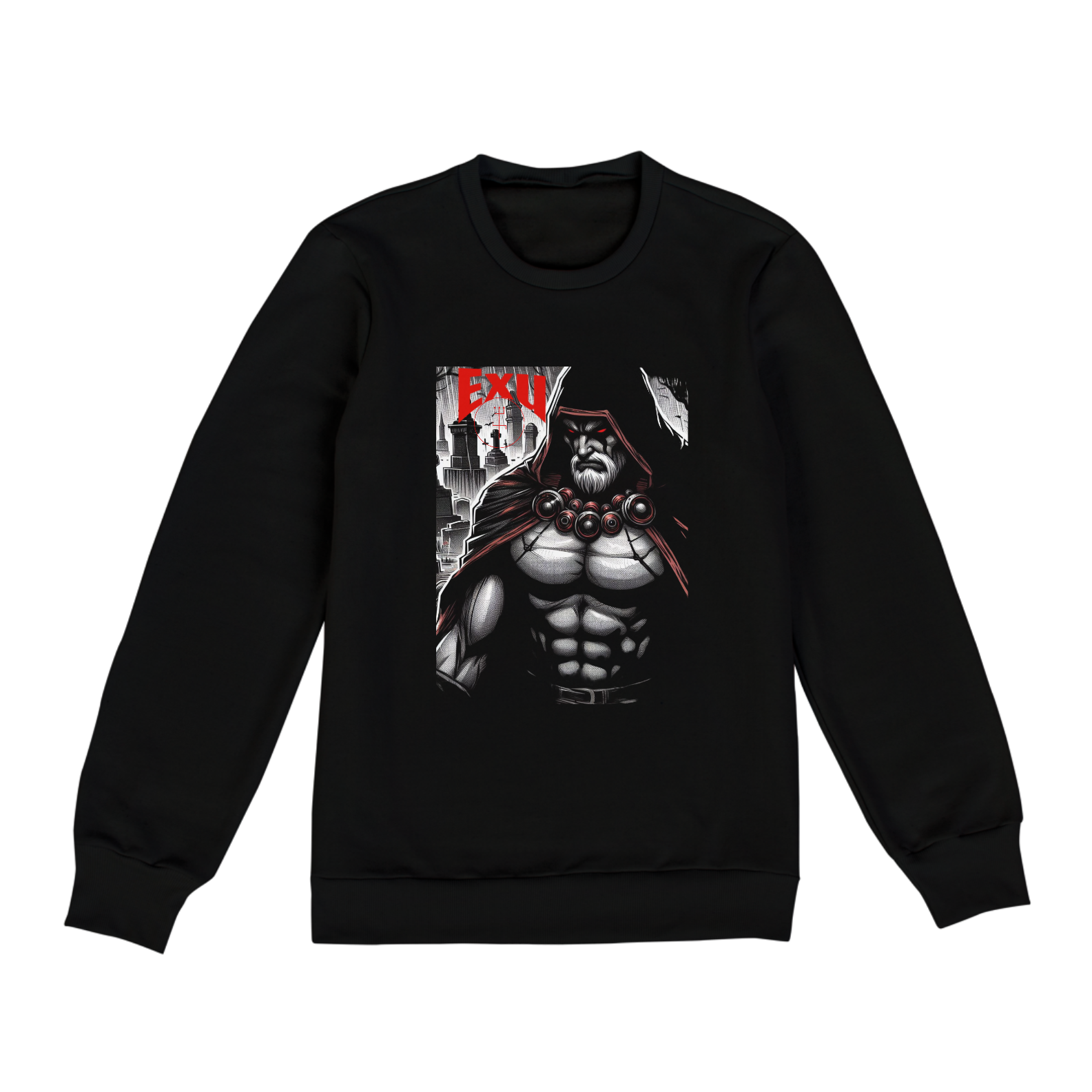 Nome do produto: Moletom Preto Exu Veludo