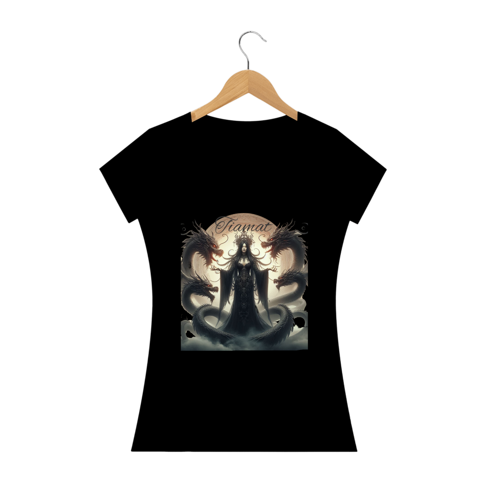 Nome do produto: Camiseta Feminina  Tiamat