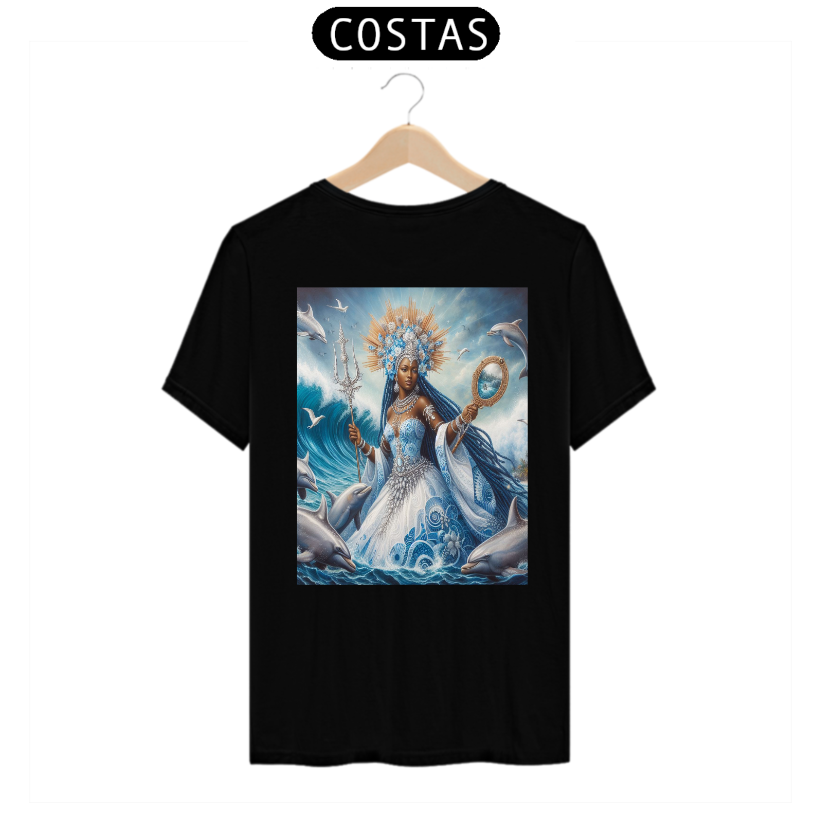 Nome do produto: camieta Iemanjá