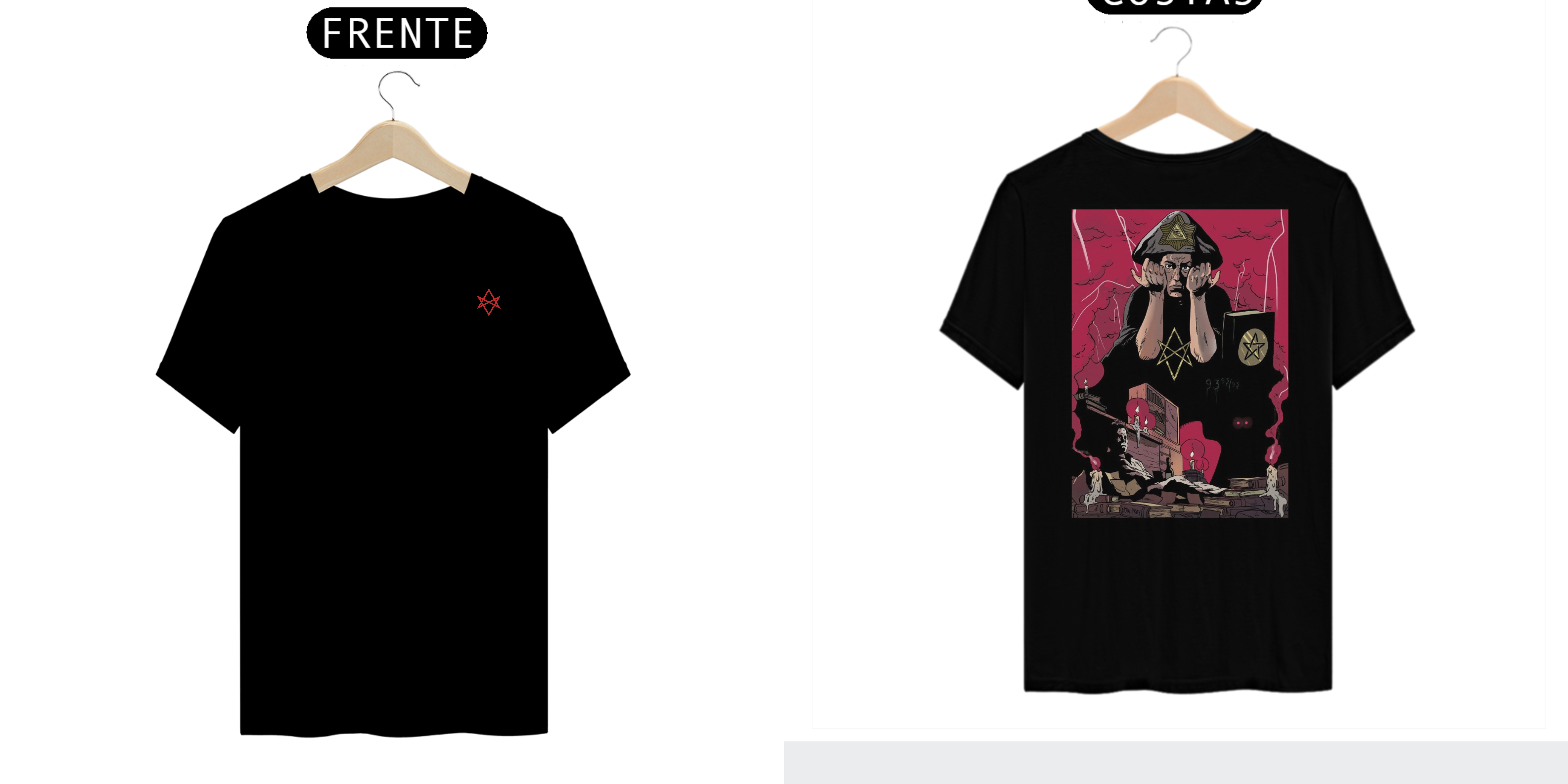 Nome do produto: Camiseta Aleister crowley