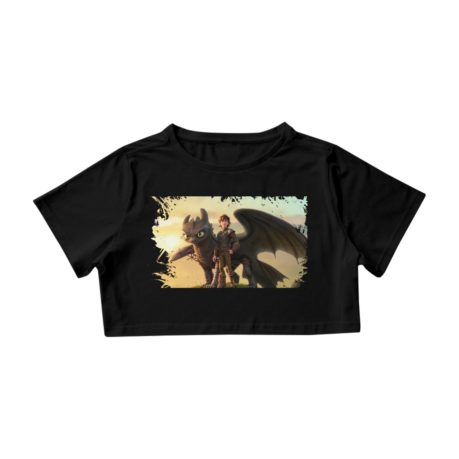 CAMISETA COMO TREINAR O SEU DRAGÃO