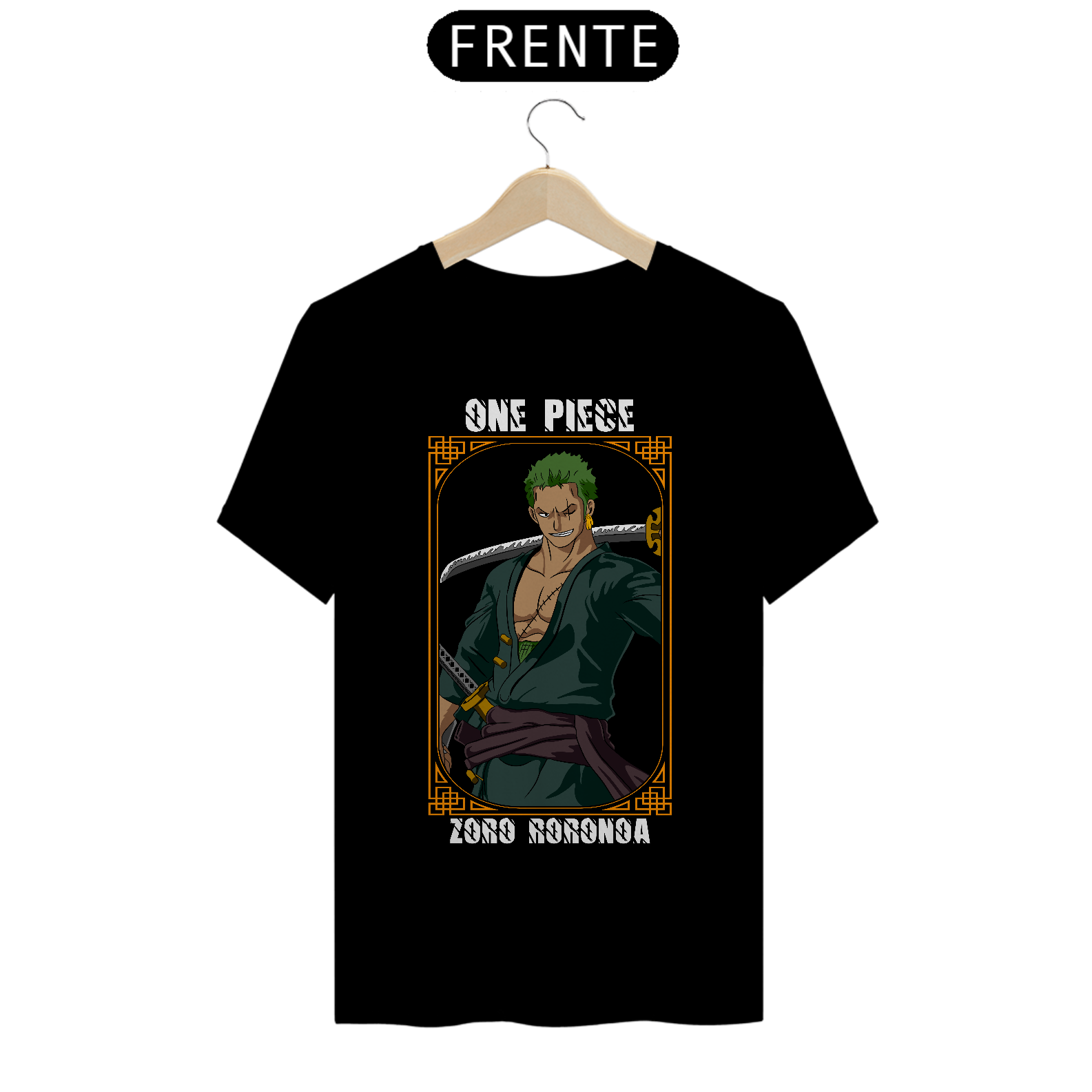 Nome do produto: CAMISETA ONE PIECE zoro