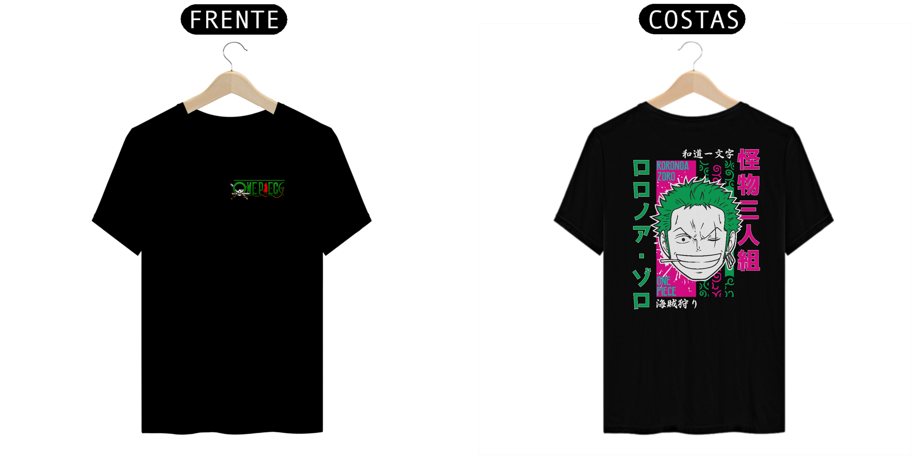 Nome do produto: CAMISETA ONE PIECE zoro