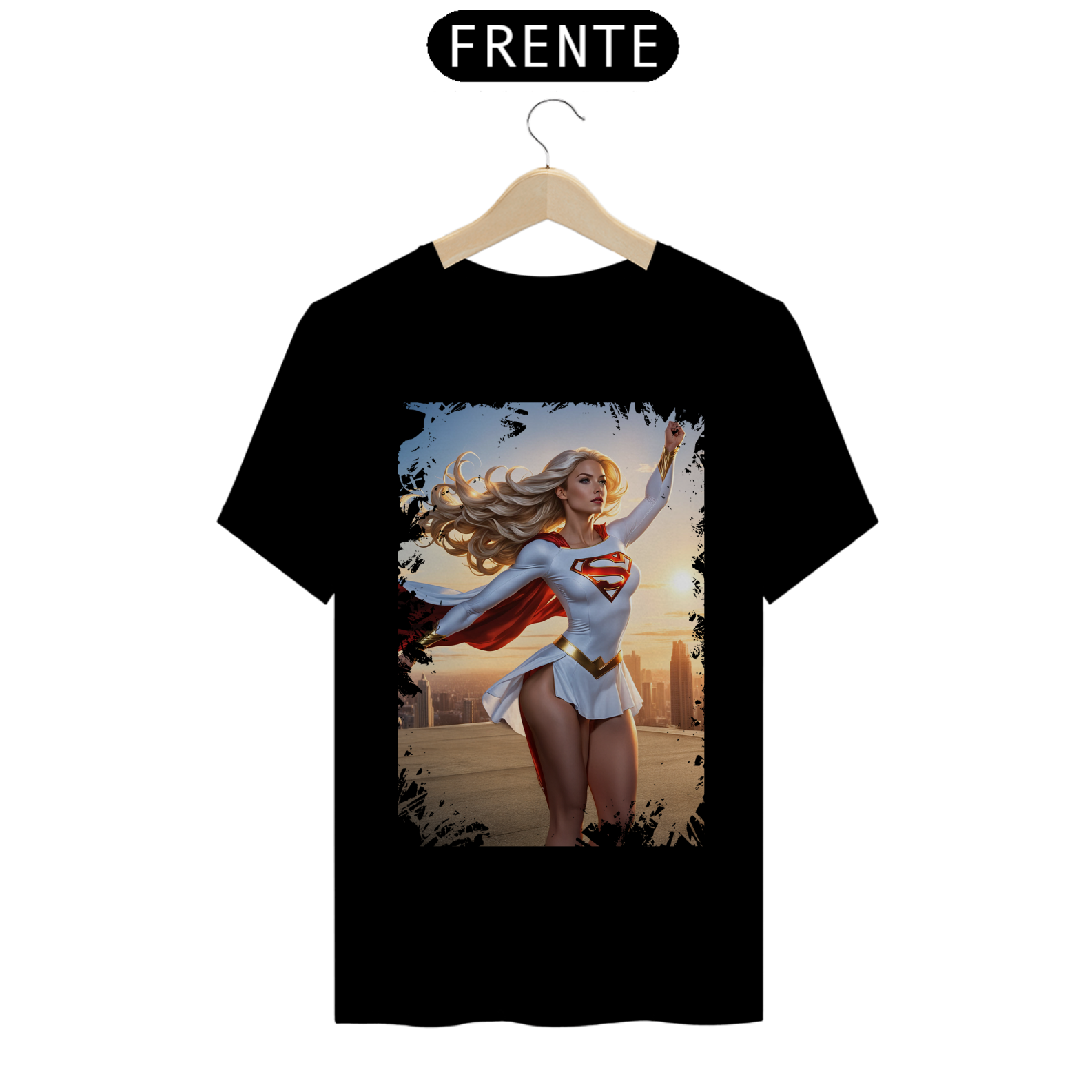 Nome do produto: CAMISETA NOVA SKIN prime SUPERGIRL