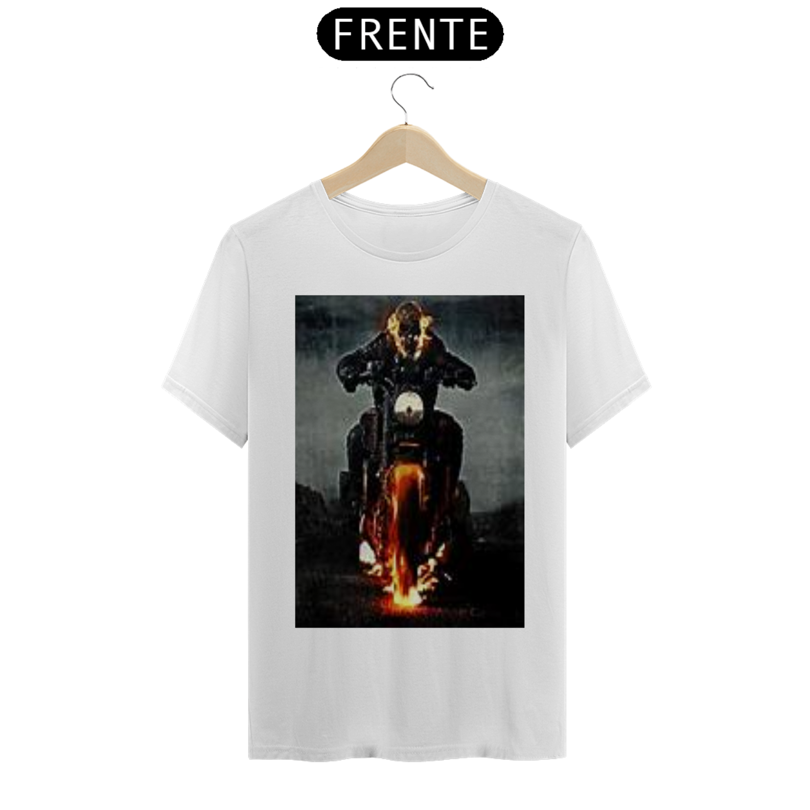 Nome do produto: camiseta do motoqueiro famtasma