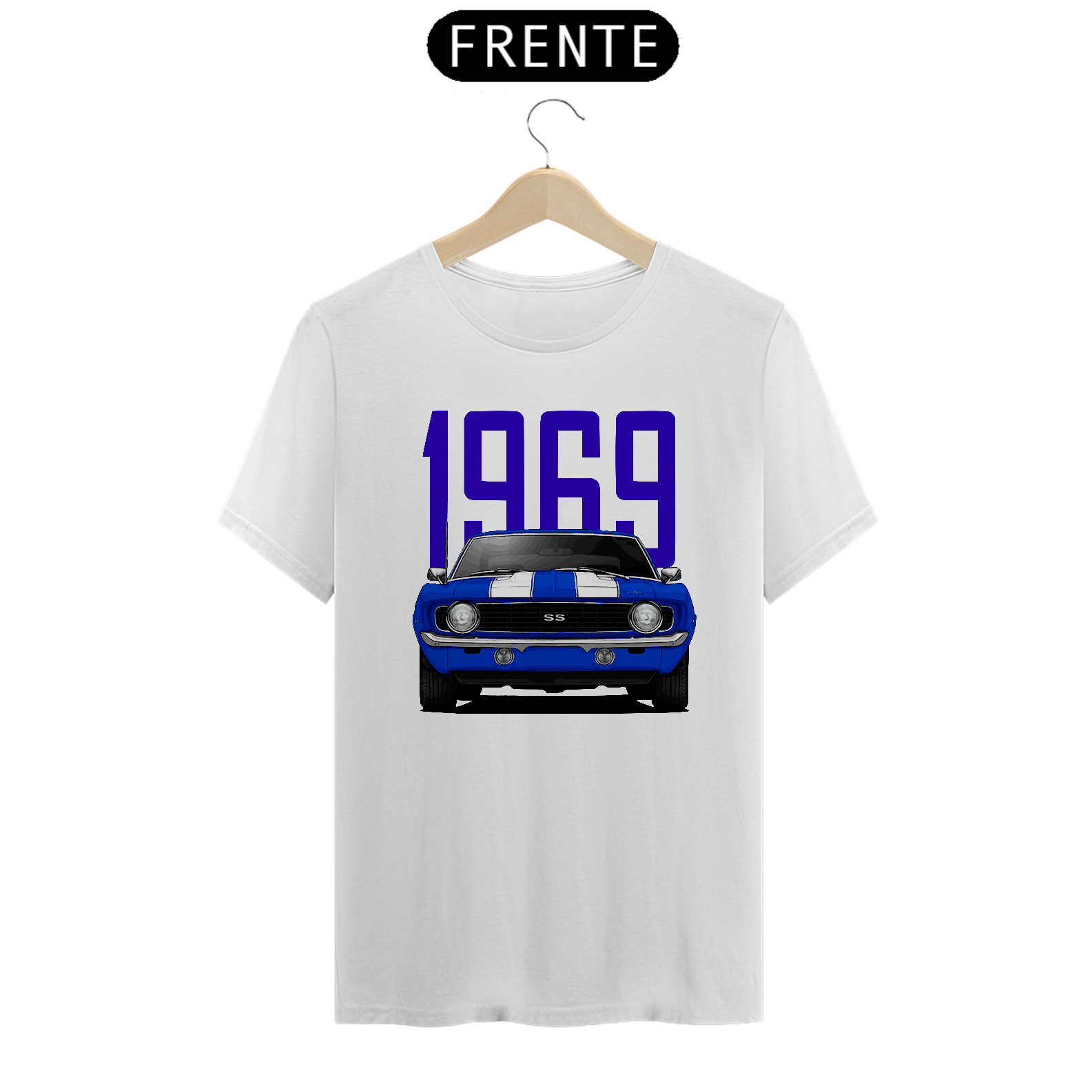 Nome do produto: Camiseta Classicos Camaro SS