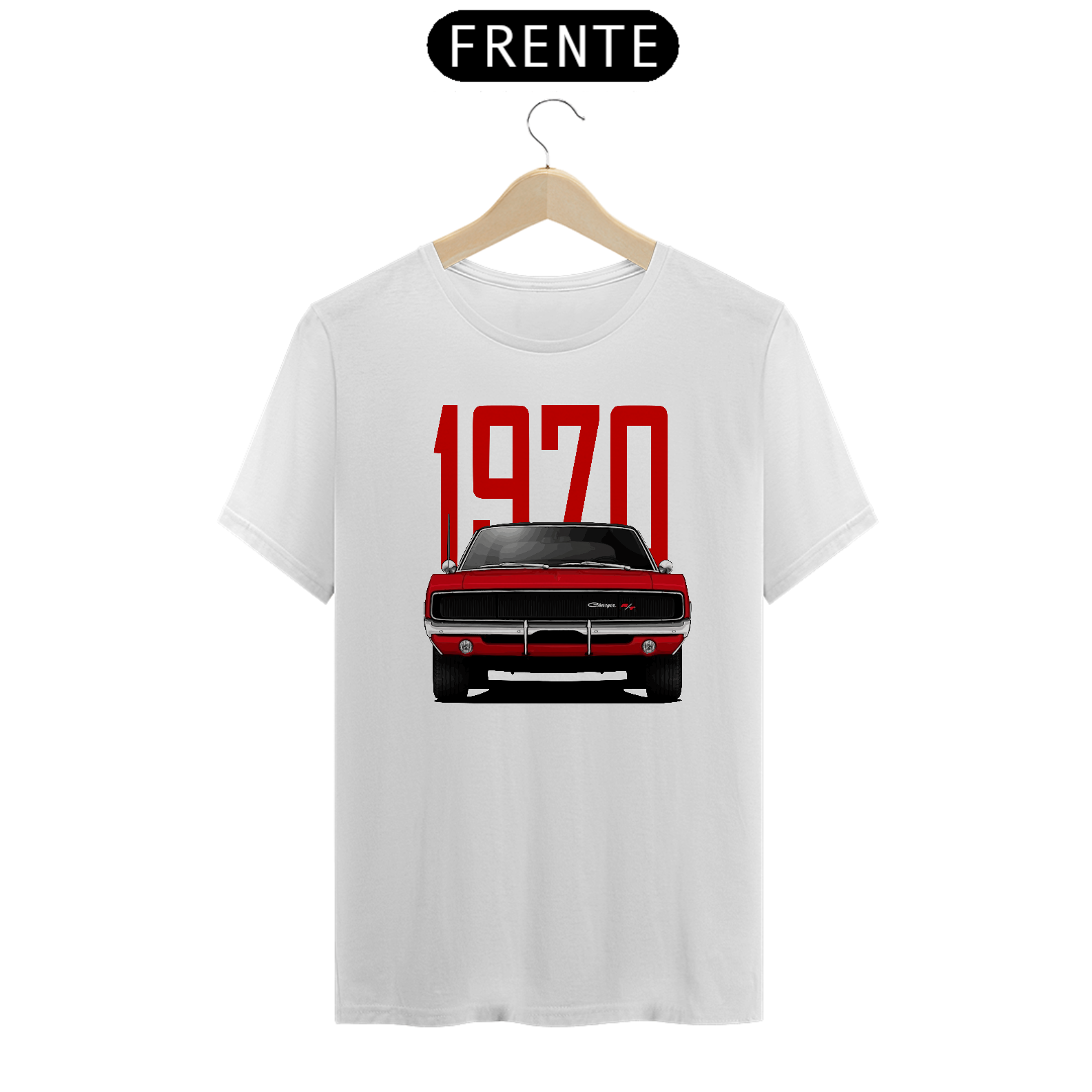 Nome do produto: Camiseta Classicos Dodge Charger RT