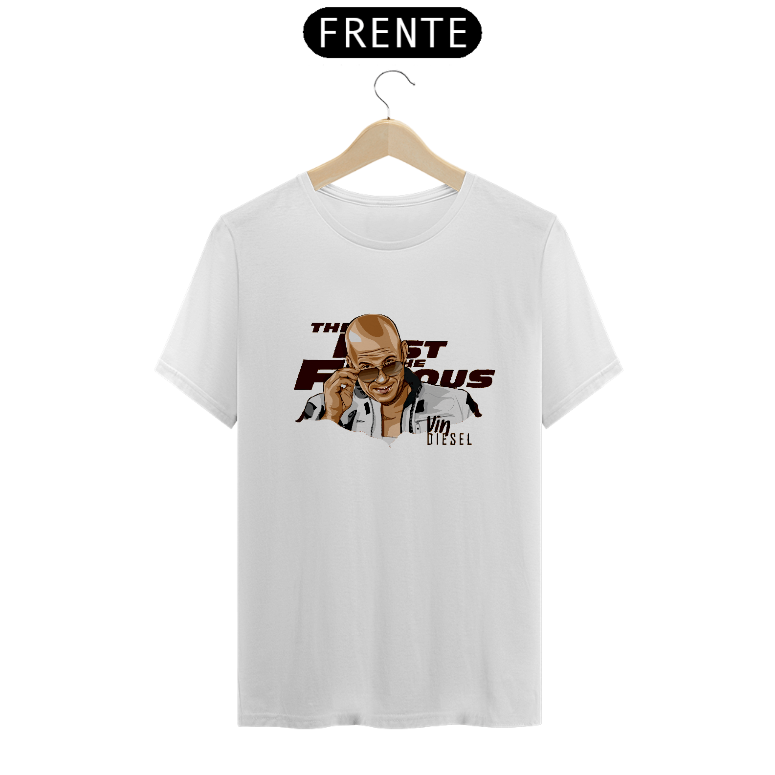 Nome do produto: Camiseta Vin Diesel