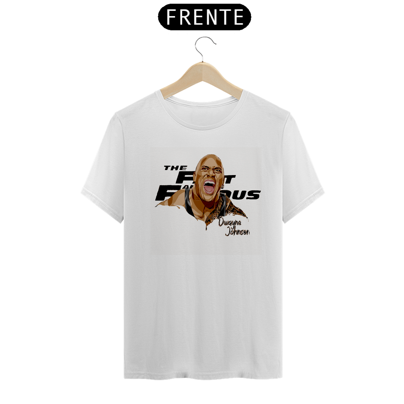 Nome do produto: Camiseta Dwayne Johnson