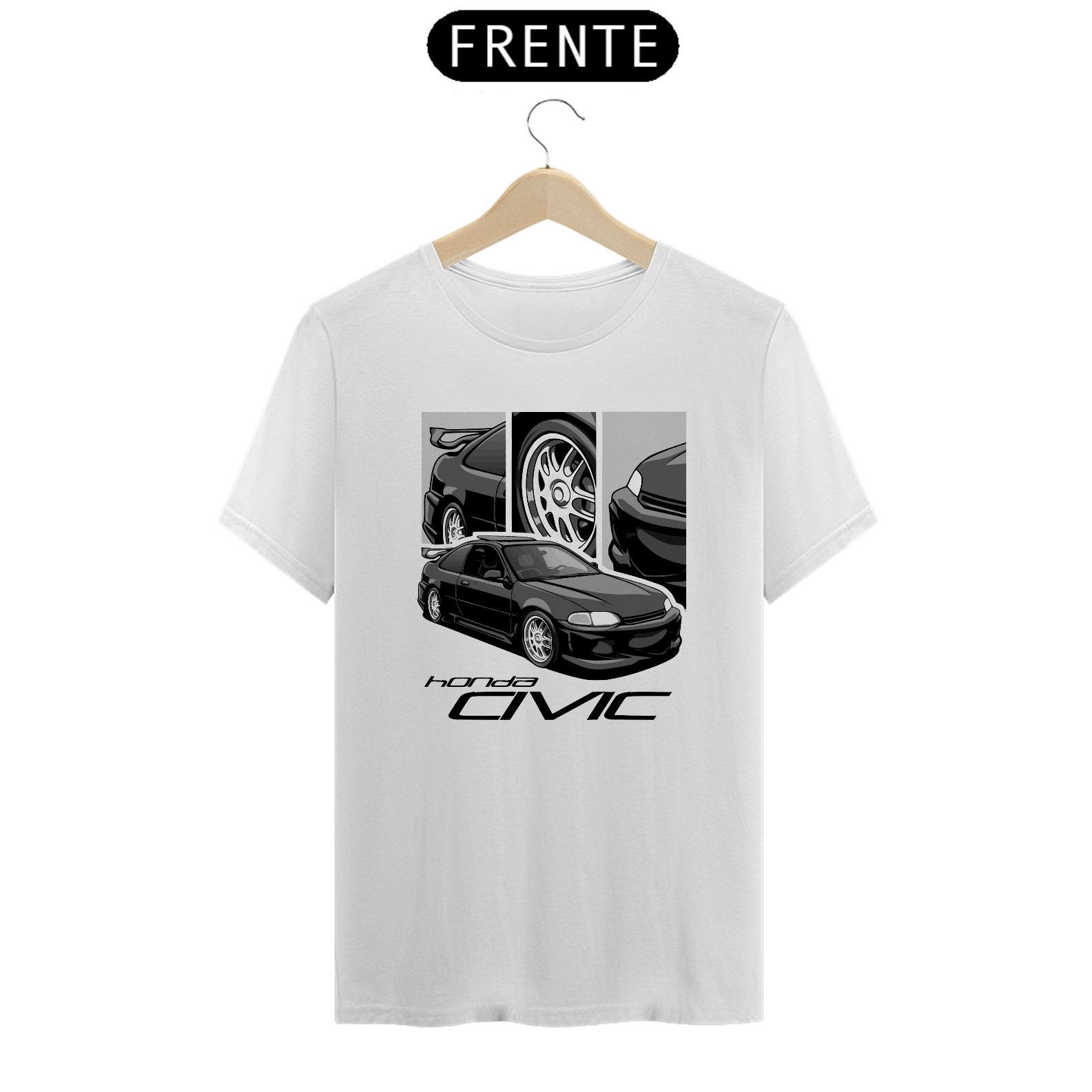 Nome do produto: Camiseta Honda Civic