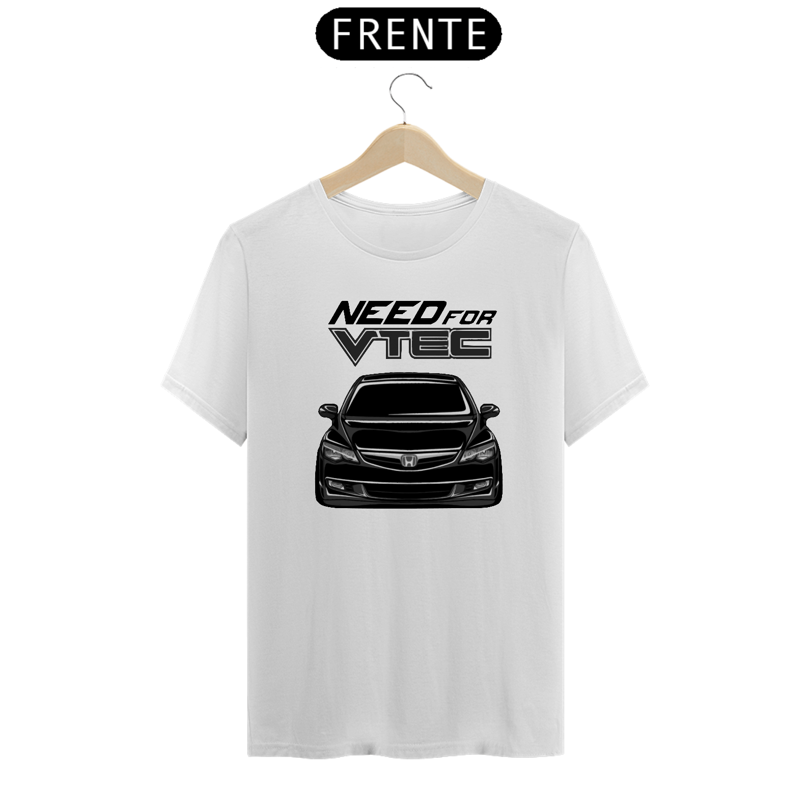 Nome do produto: Camiseta Civic Vtec