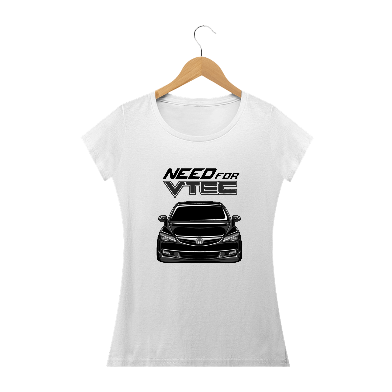 Nome do produto: Camiseta Civic Vtec Feminina