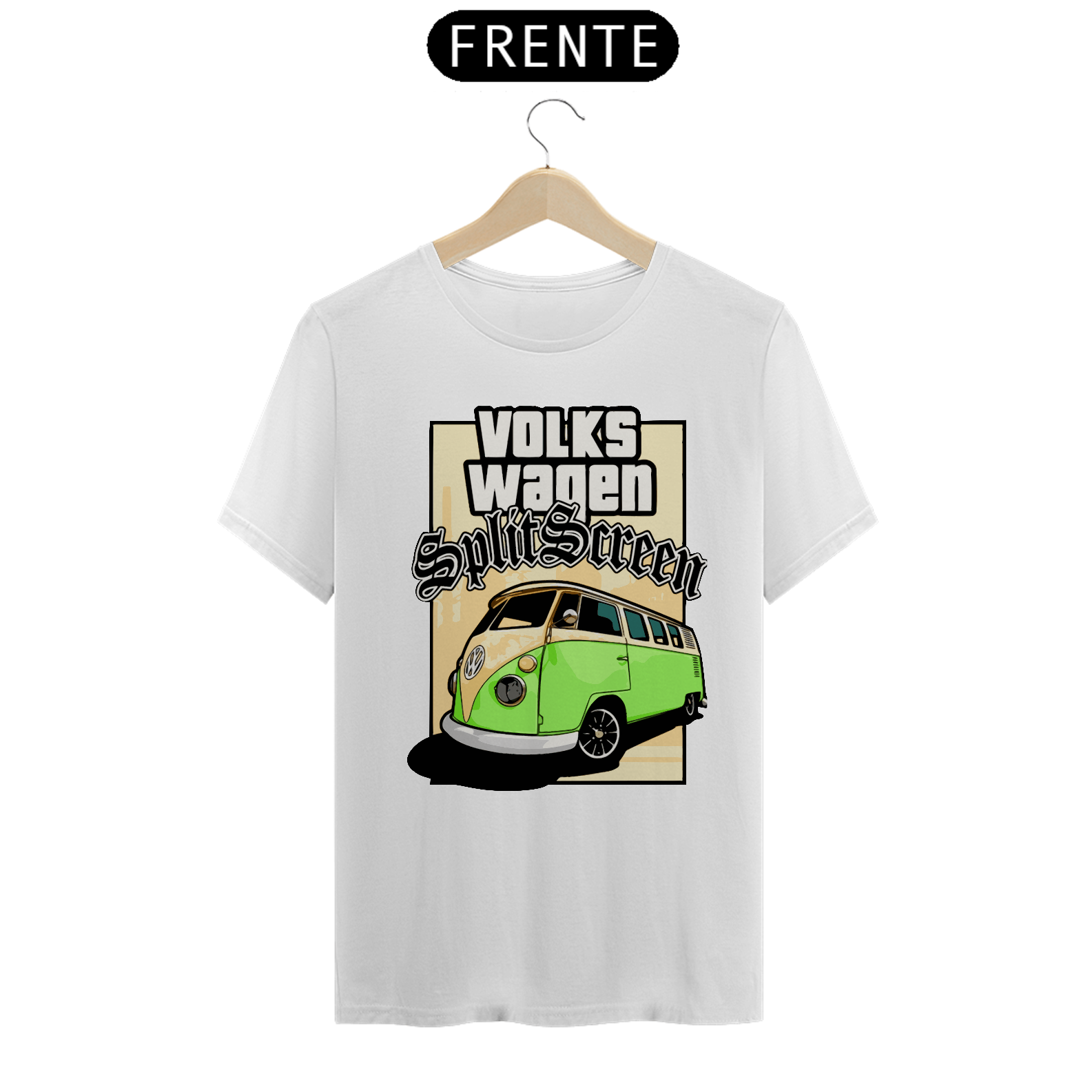 Nome do produto: Camiseta Kombi SplitScreen